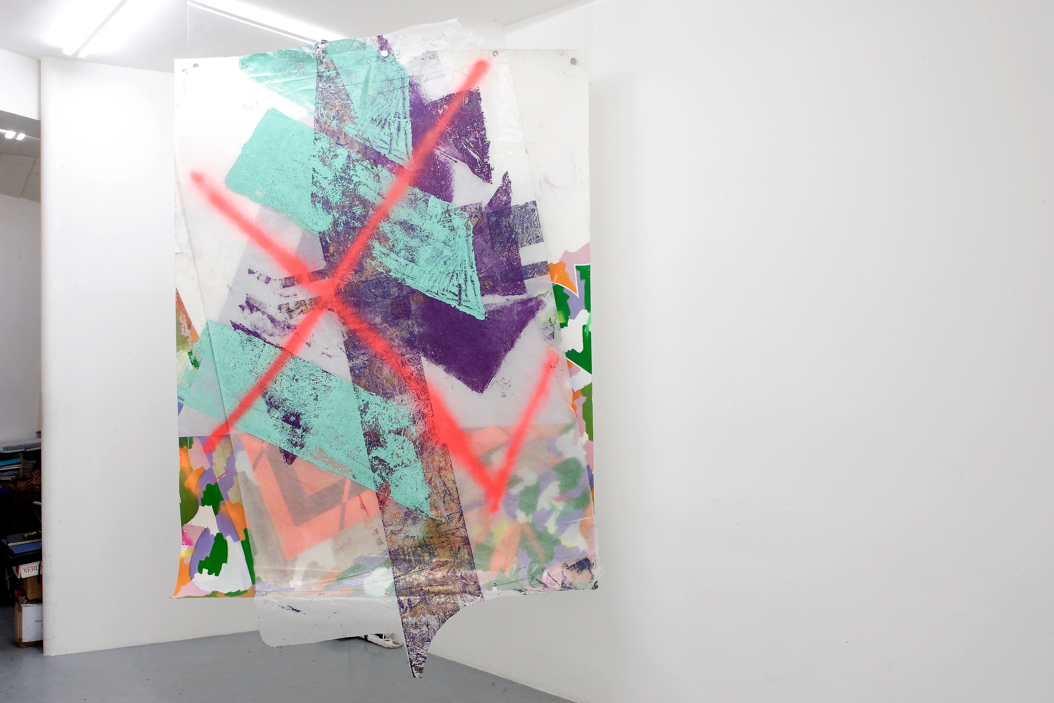 Kerstin Brätsch, BUYBRÄTSCHWÖRST at Galerie Balice Hertling, photo 44