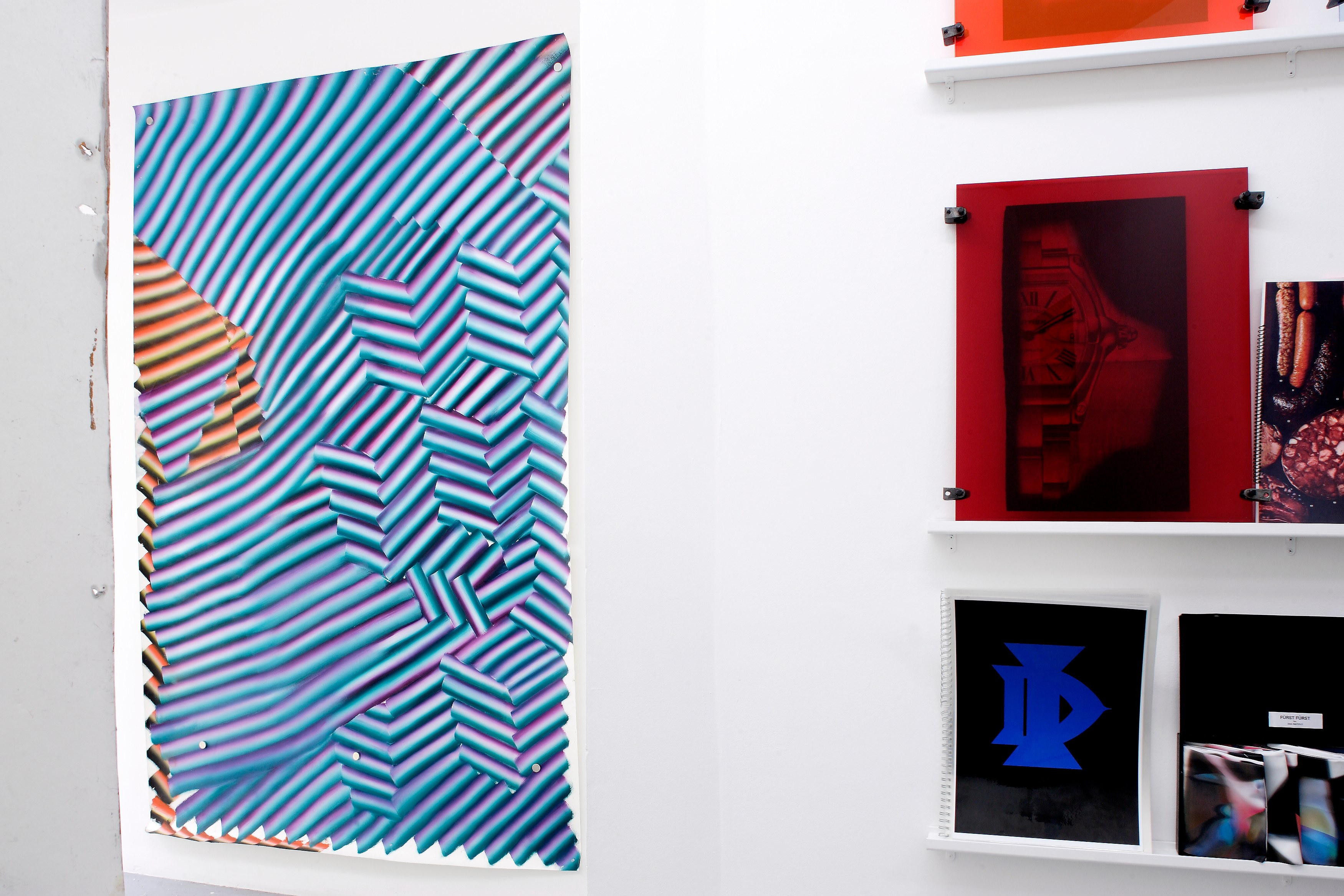 Kerstin Brätsch, BUYBRÄTSCHWÖRST at Galerie Balice Hertling, photo 66