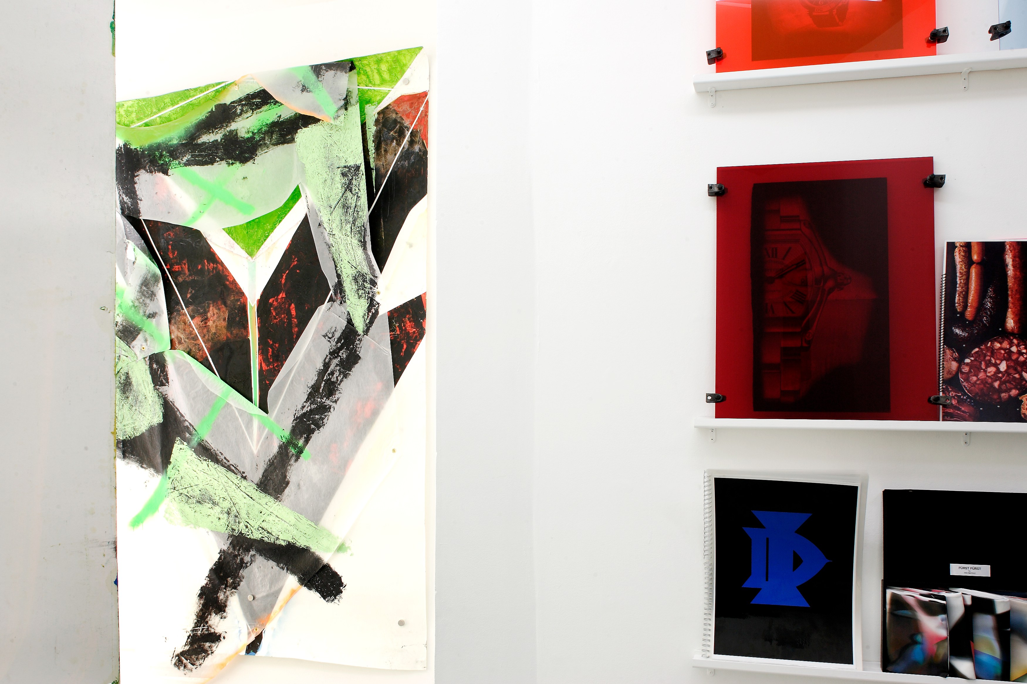 Kerstin Brätsch, BUYBRÄTSCHWÖRST at Galerie Balice Hertling, photo 85
