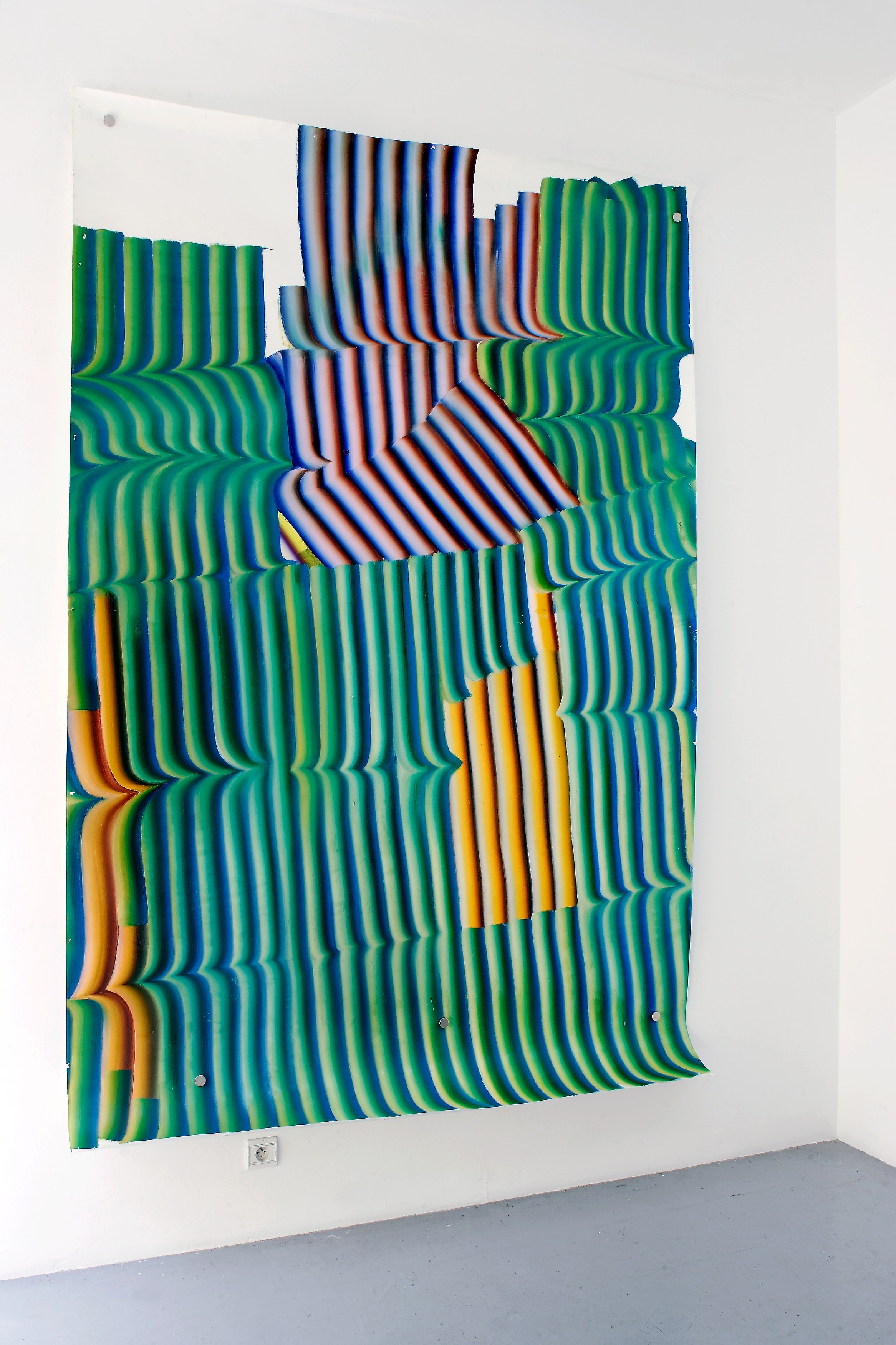 Kerstin Brätsch, BUYBRÄTSCHWÖRST at Galerie Balice Hertling, photo 87