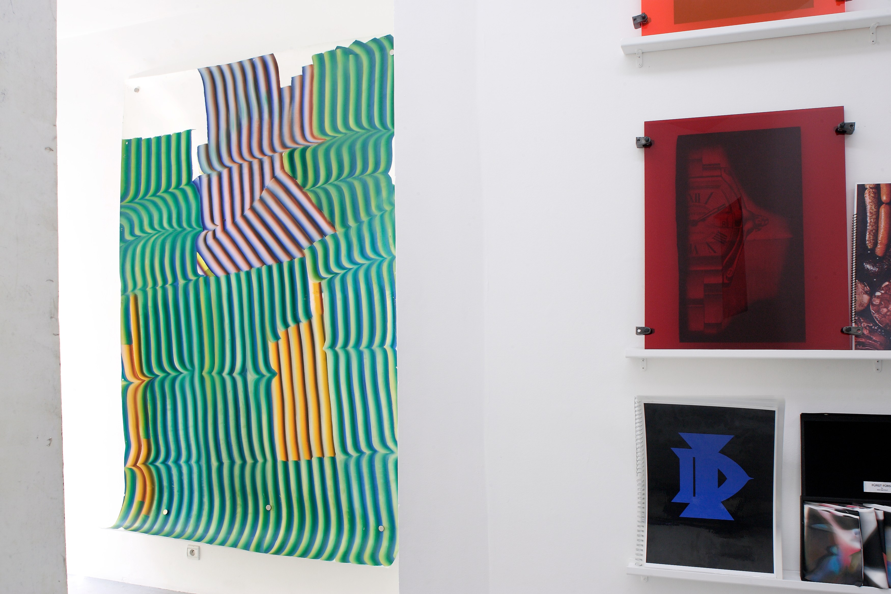 Kerstin Brätsch, BUYBRÄTSCHWÖRST at Galerie Balice Hertling, photo 86