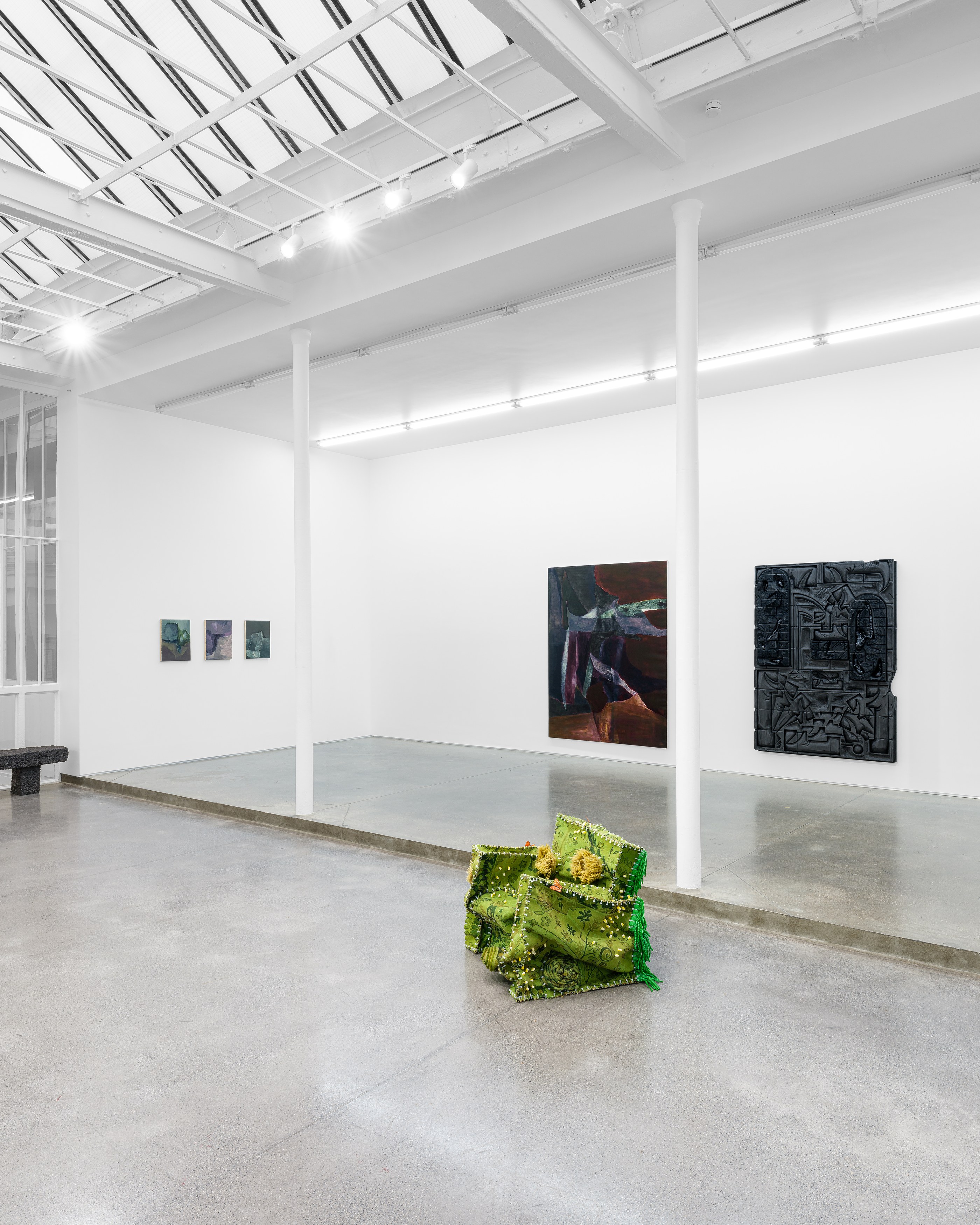 Biraaj Dodiya, Cezary Poniatowski, News from home at Galerie Derouillon, photo 14