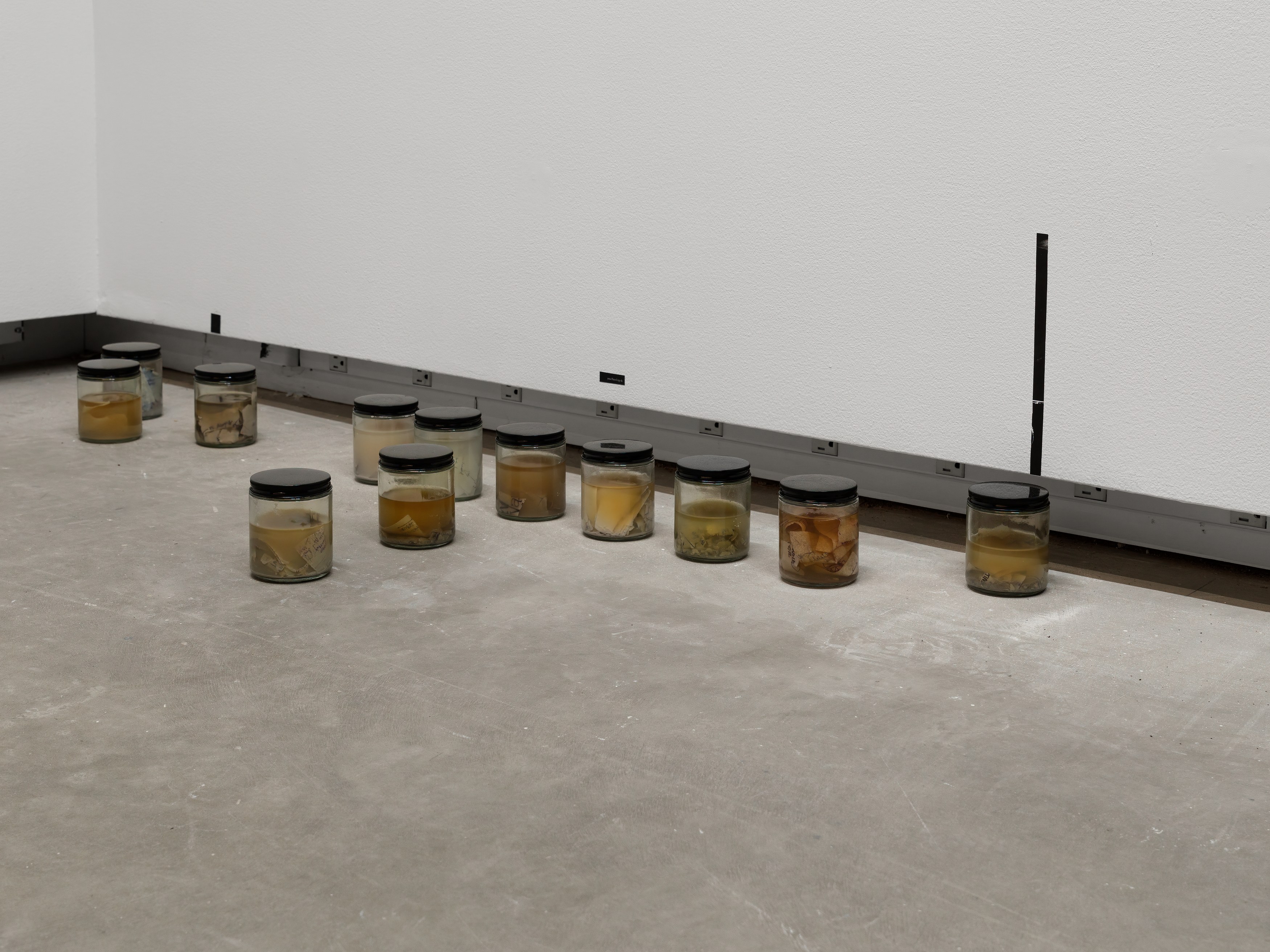 Kameelah Janan Rasheed, beneath this sentence is a hole* and your words are leaking. i place my mouth at the puncture site, waiting to be engorged by your lactating punctuation at anonymous gallery, photo 16
