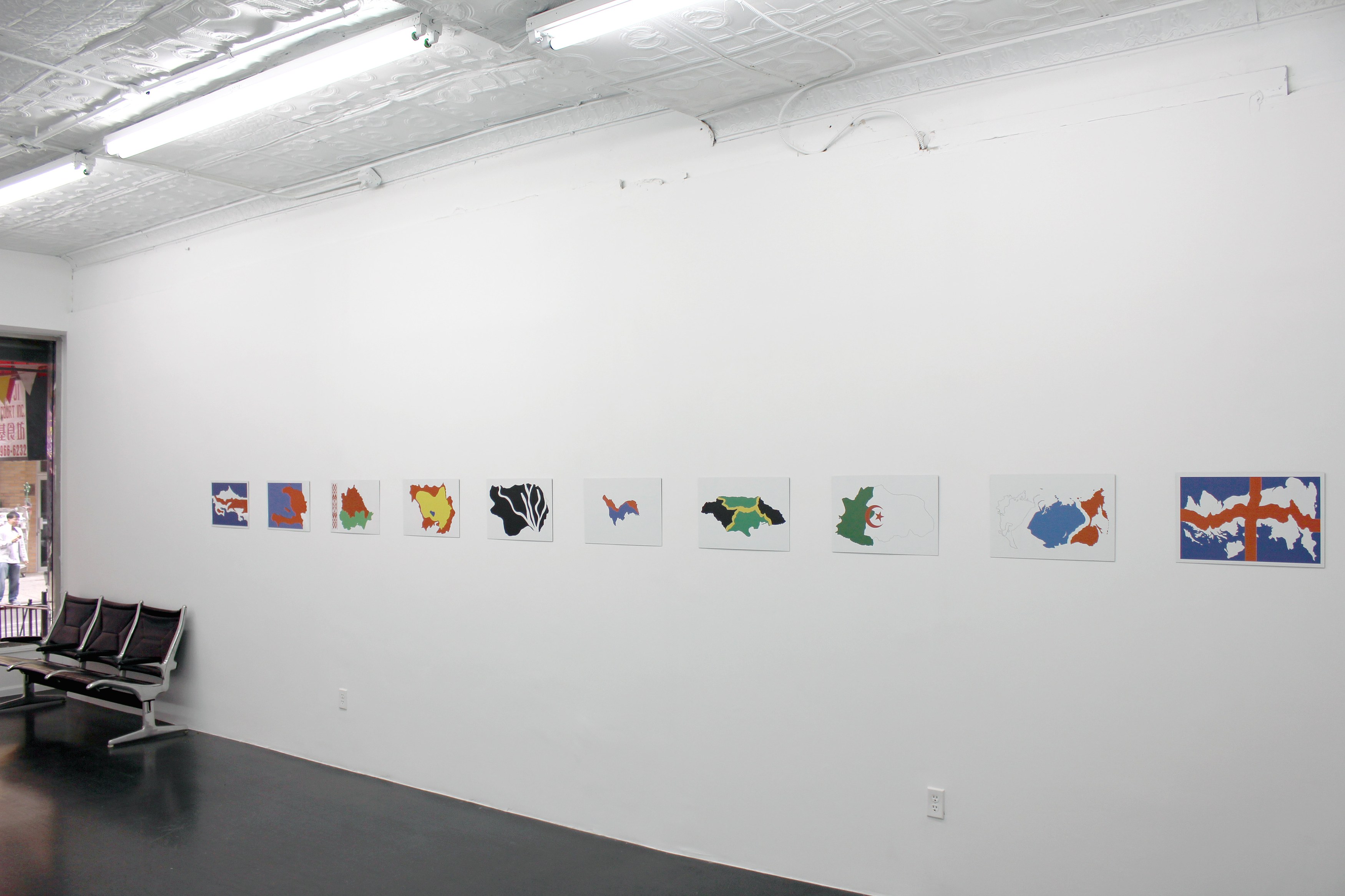 Peter Fend, <span style="font-family: courier, monospace; font-style: normal;">REBELS ARE<br>REASONABLE</span> at Maxwell Graham, photo 15