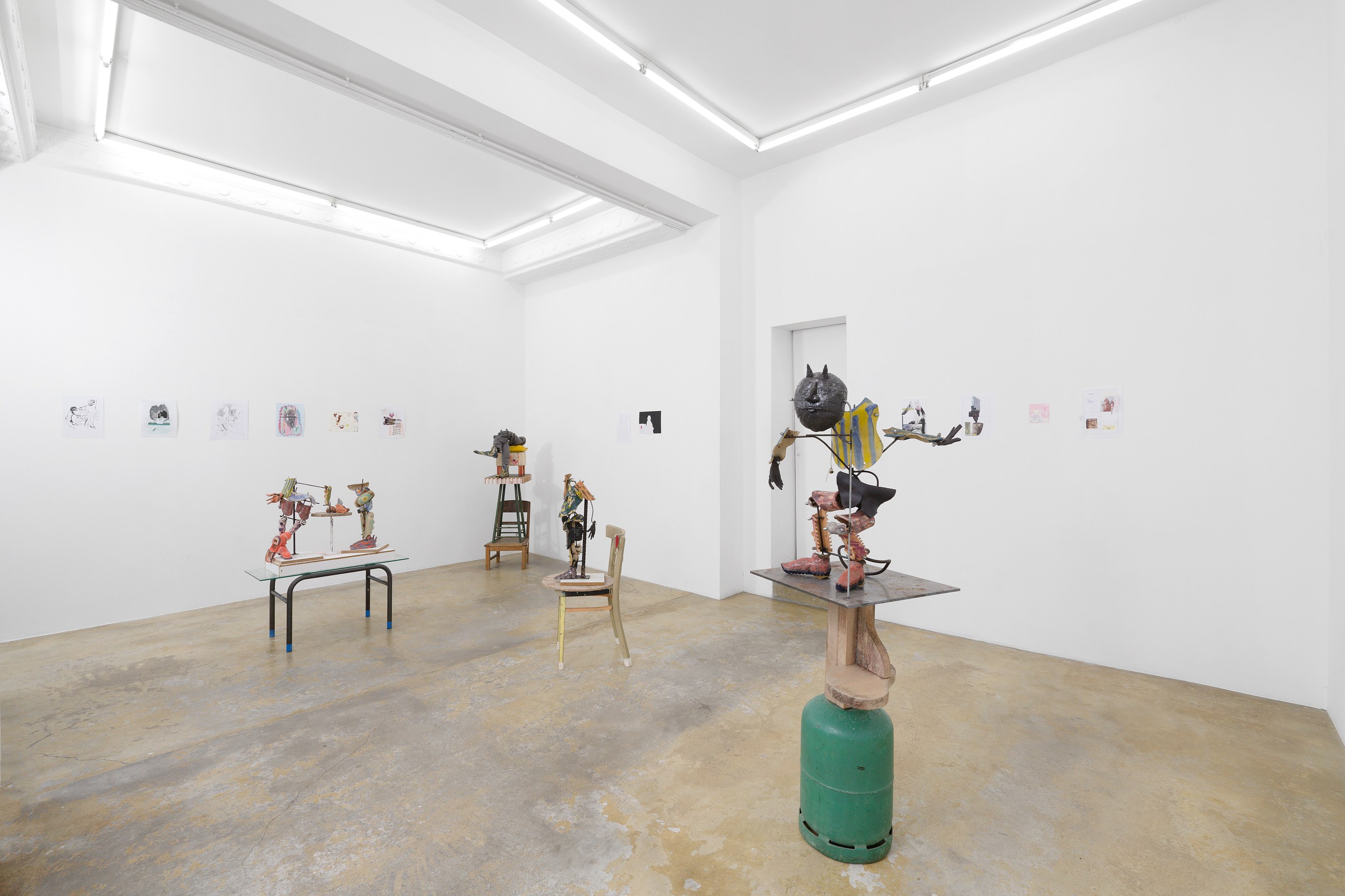 David Posth-Kohler, Manoela Prates, Que veut la vie quand tu chutes at Galerie Florence Loewy, photo 5