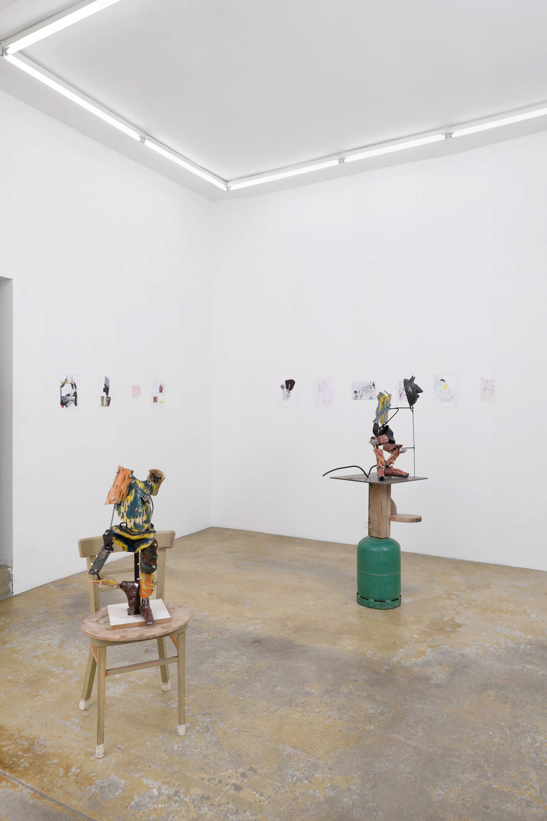 David Posth-Kohler, Manoela Prates, Que veut la vie quand tu chutes at Galerie Florence Loewy, photo 4