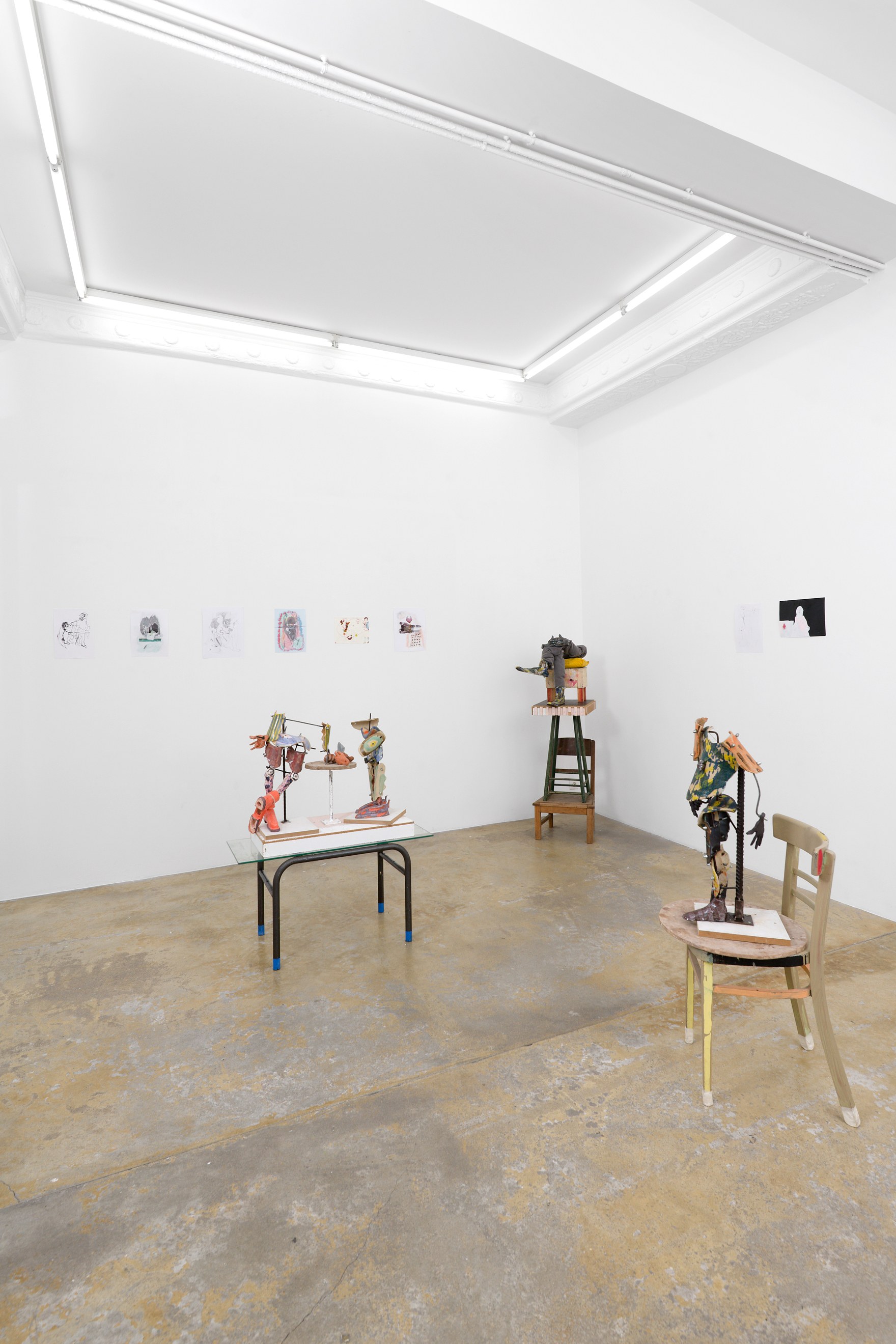 David Posth-Kohler, Manoela Prates, Que veut la vie quand tu chutes at Galerie Florence Loewy, photo 3