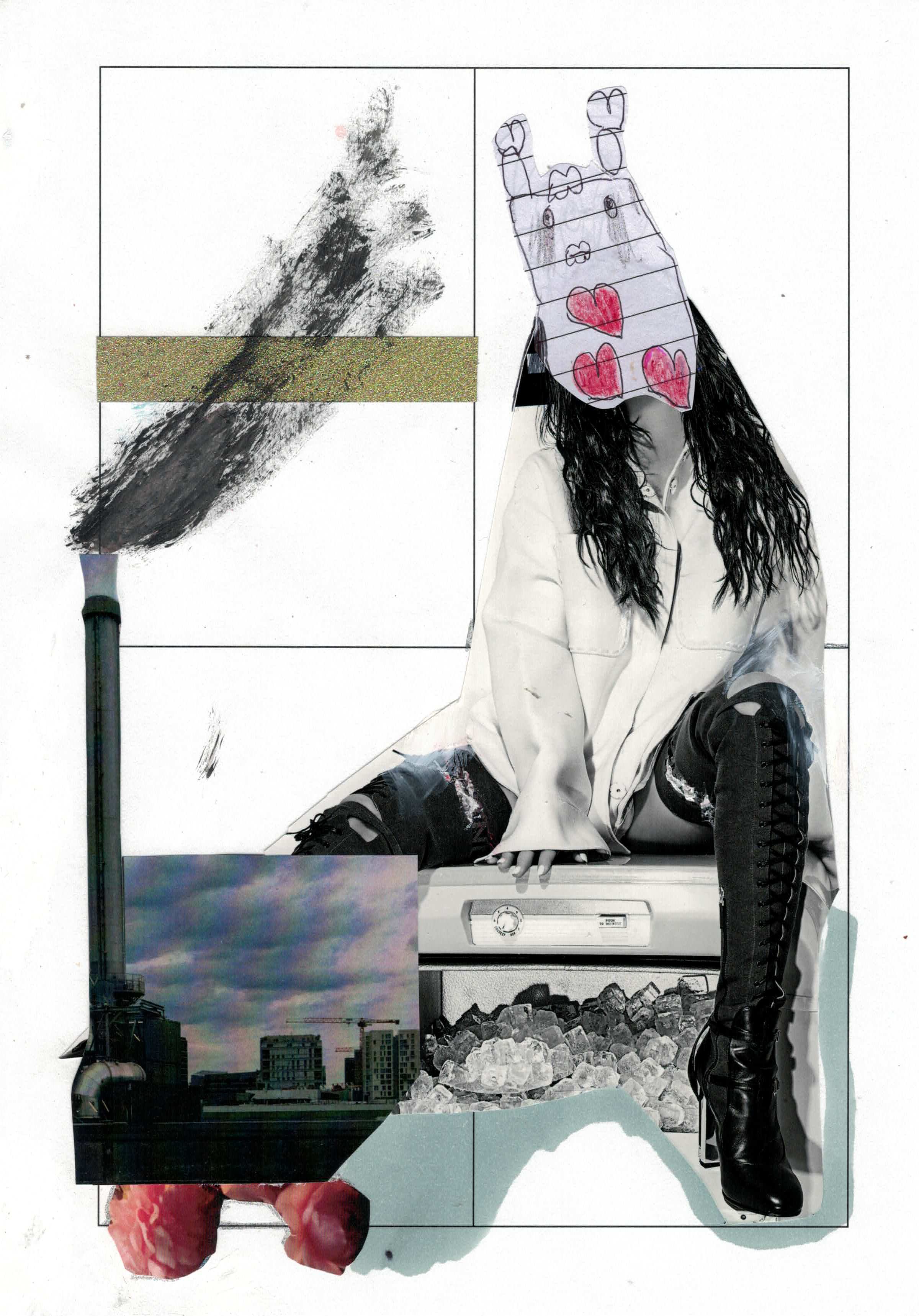 David Posth-Kohler, Manoela Prates, Que veut la vie quand tu chutes at Galerie Florence Loewy, photo 11