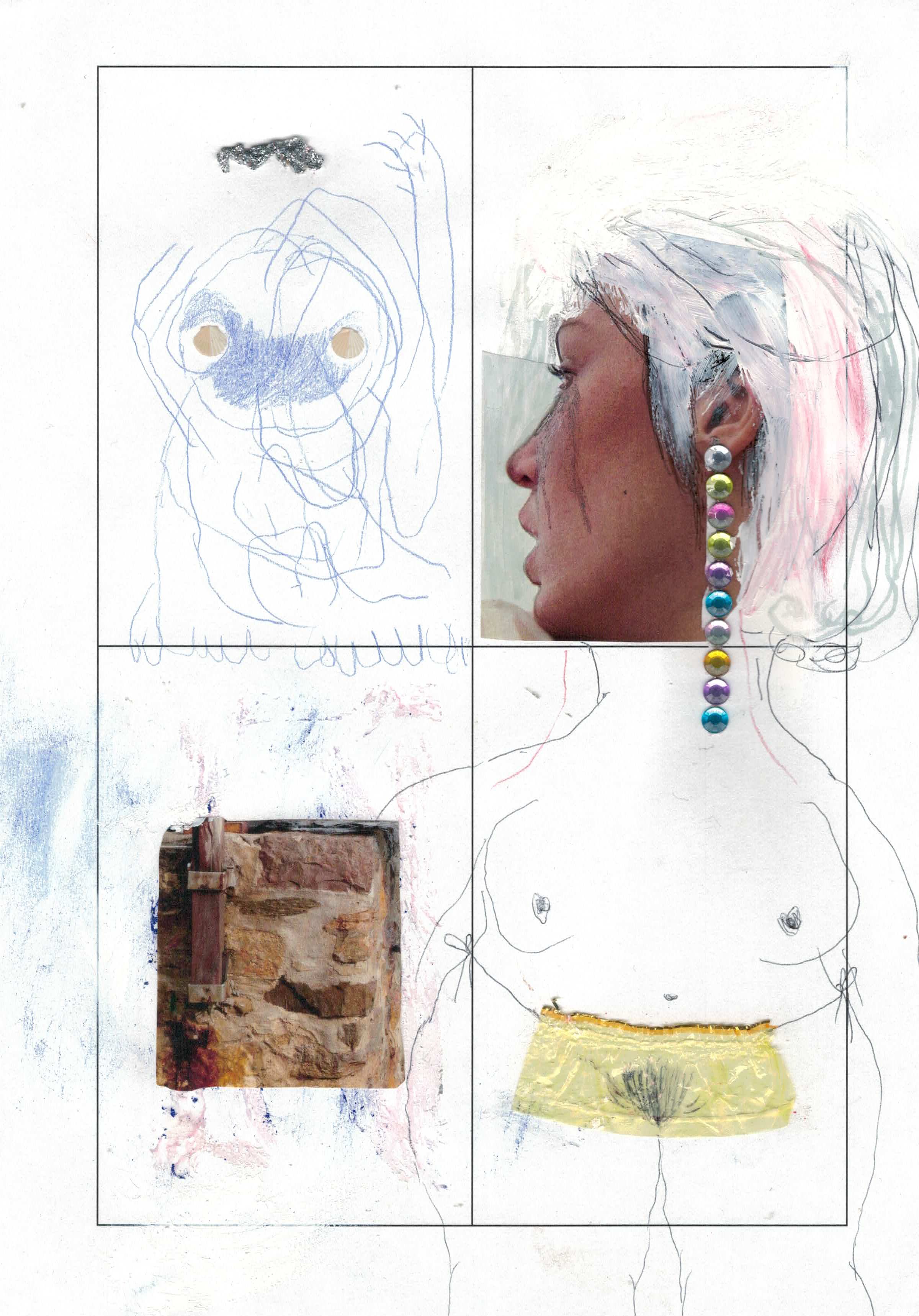 David Posth-Kohler, Manoela Prates, Que veut la vie quand tu chutes at Galerie Florence Loewy, photo 13
