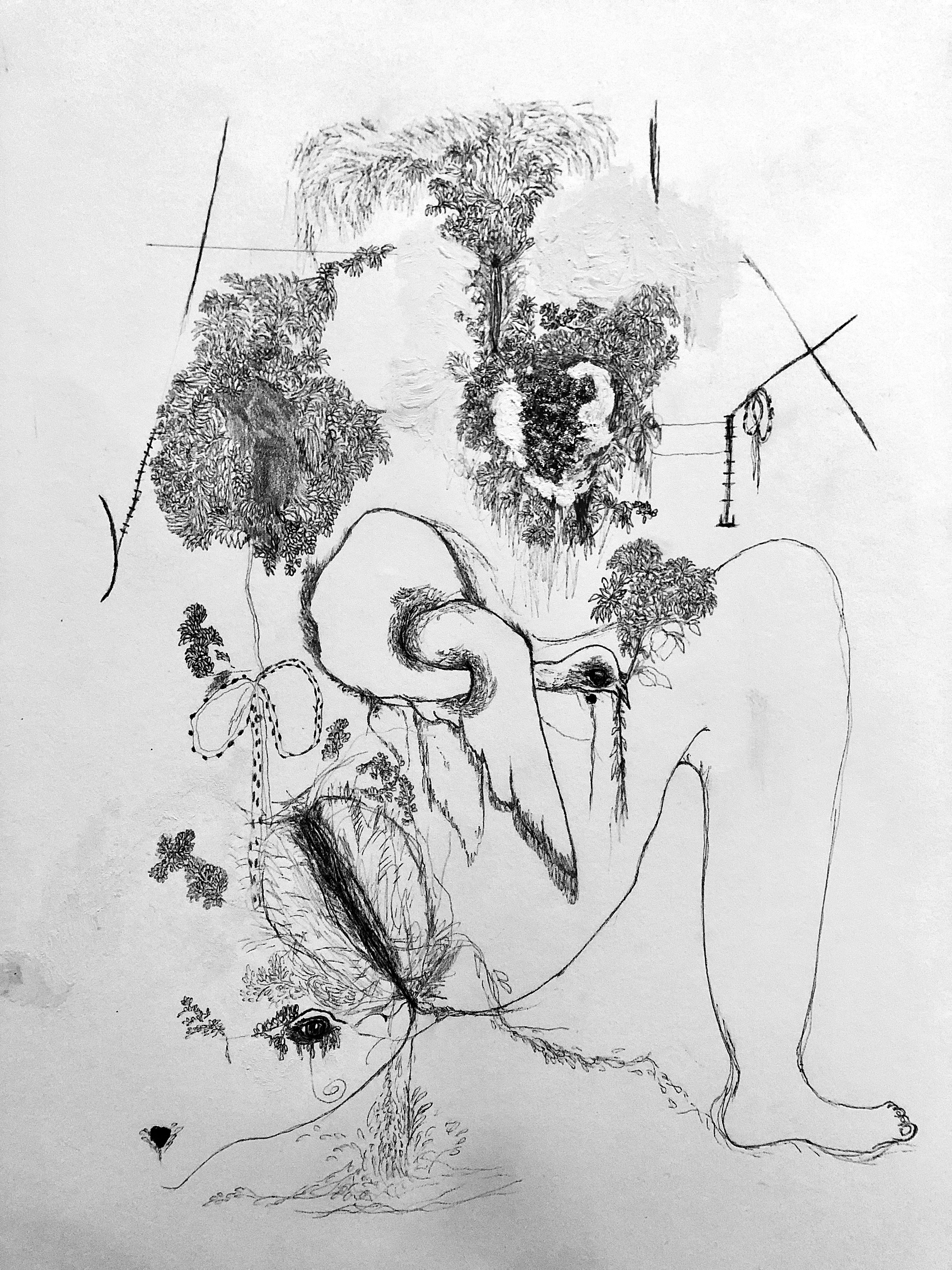 David Posth-Kohler, Manoela Prates, Que veut la vie quand tu chutes at Galerie Florence Loewy, photo 24