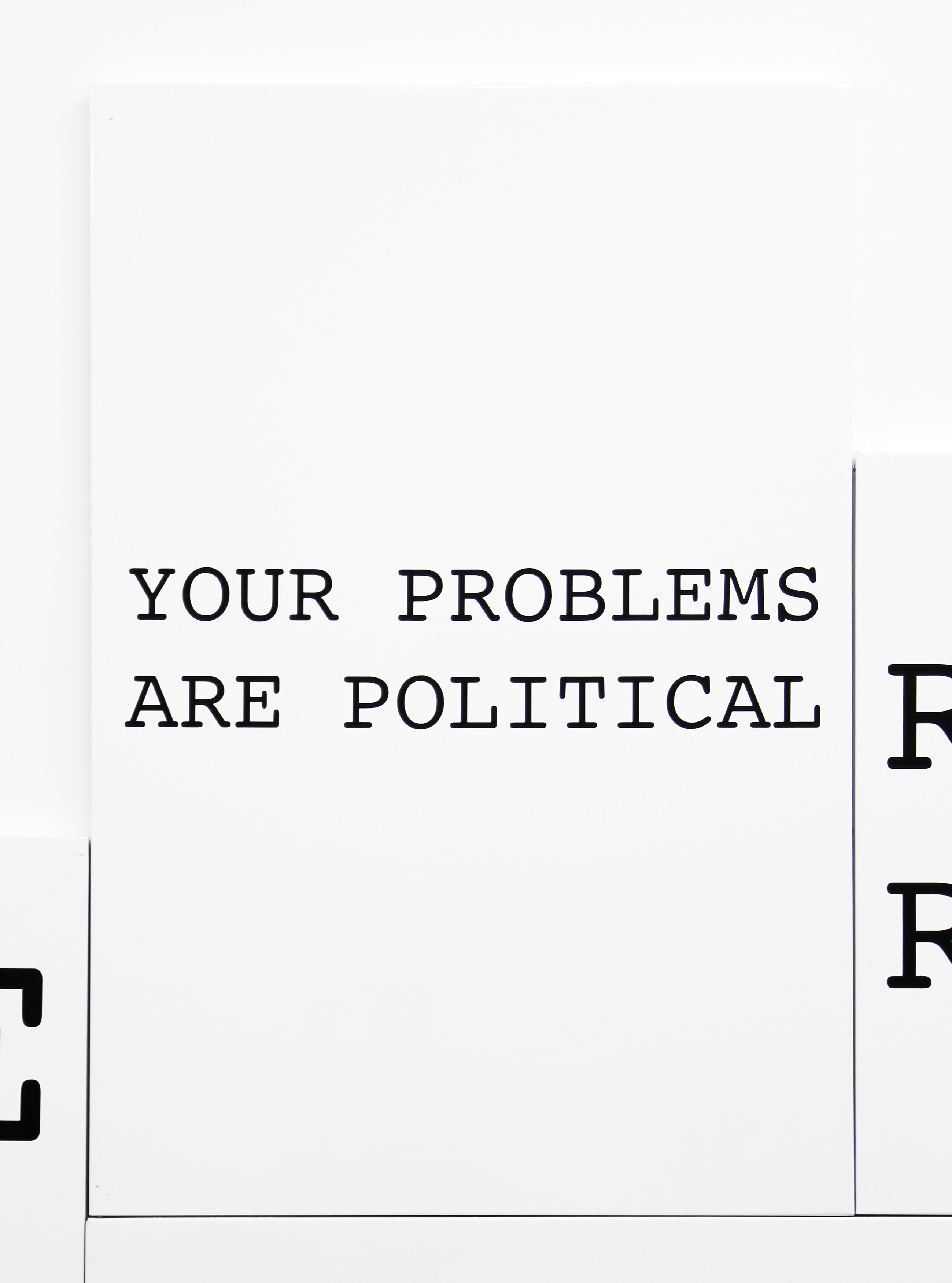 Peter Fend, <span style="font-family: courier, monospace; font-style: normal;">REBELS ARE<br>REASONABLE</span> at Maxwell Graham, photo 25
