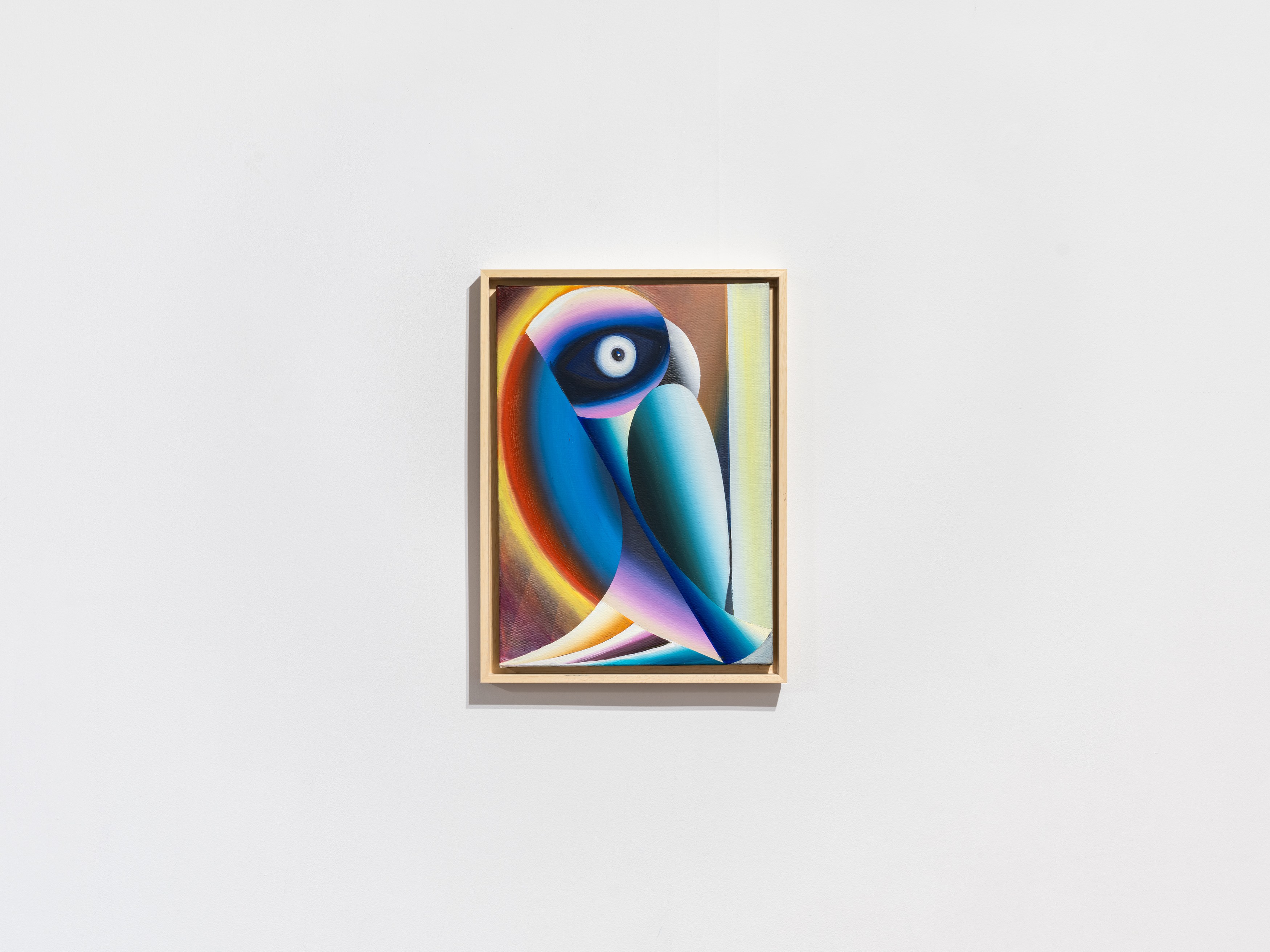 Florian & Michael Quistrebert, A hidden world where birds sing prophecies through paintings. at Tragic Venus, CELESTE | data center Marilyn, Champs-sur-Marne, photo 2
