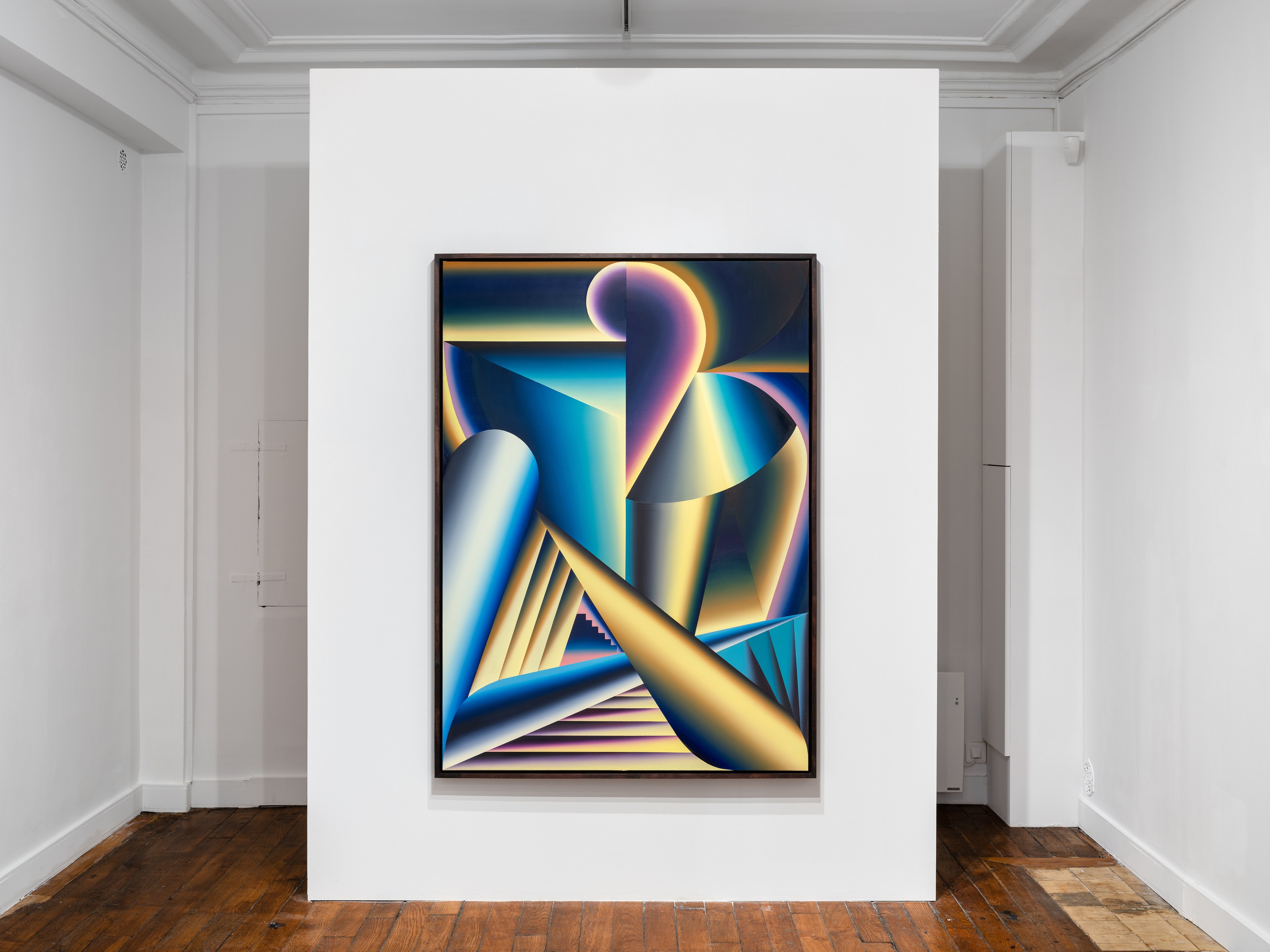 Florian & Michael Quistrebert, A hidden world where birds sing prophecies through paintings. at Tragic Venus, CELESTE | data center Marilyn, Champs-sur-Marne, photo 10