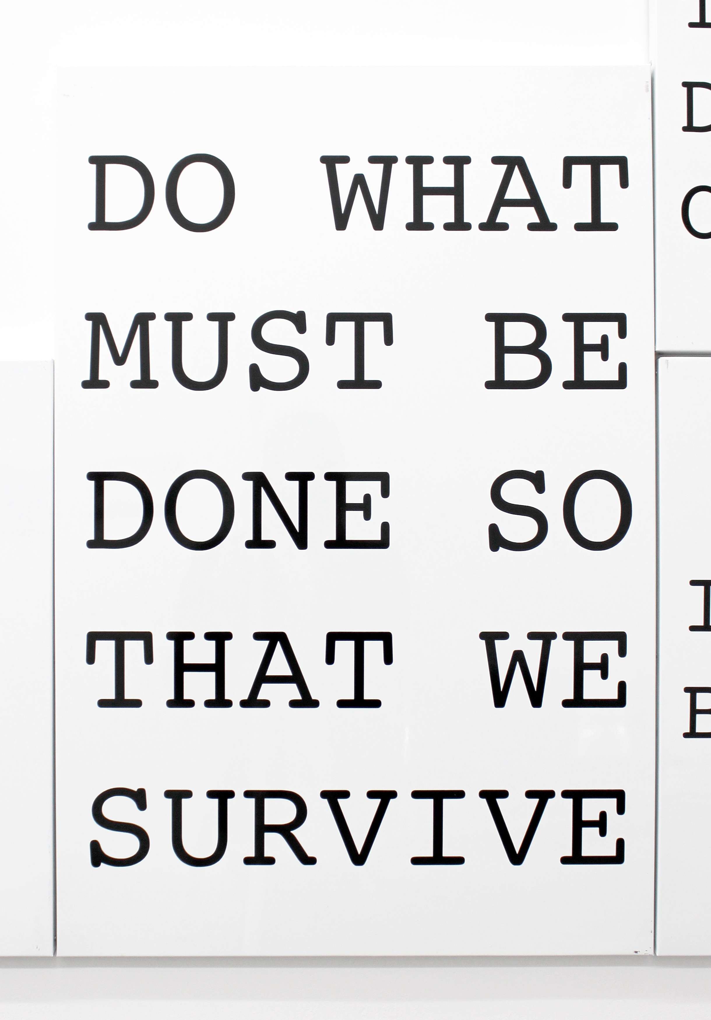 Peter Fend, <span style="font-family: courier, monospace; font-style: normal;">REBELS ARE<br>REASONABLE</span> at Maxwell Graham, photo 35
