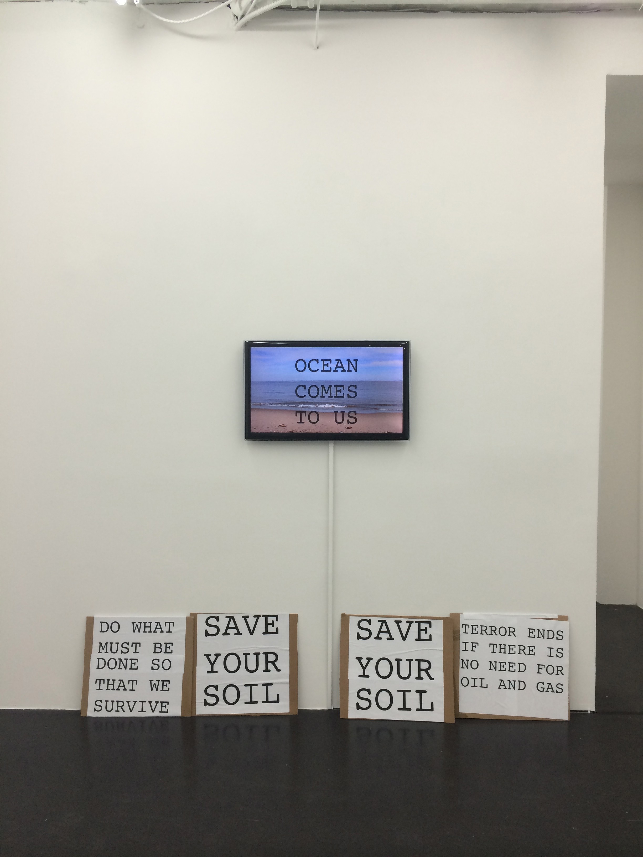 Peter Fend, <span style="font-family: courier, monospace; font-style: normal;">REBELS ARE<br>REASONABLE</span> at Maxwell Graham, photo 43