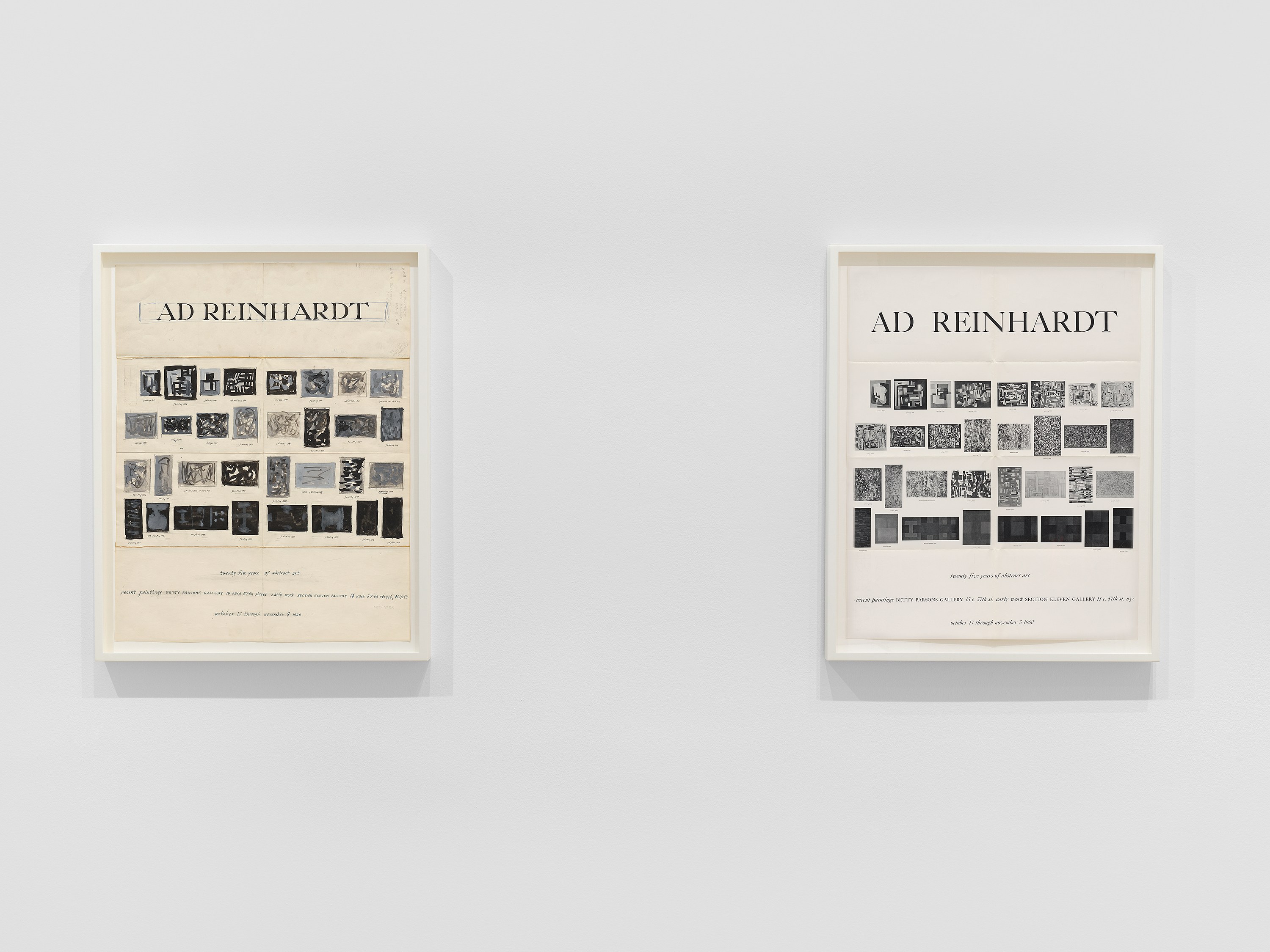 Ad Reinhardt, Print—Painting—Maquette at Josh Smith Studio, Brooklyn, photo 7
