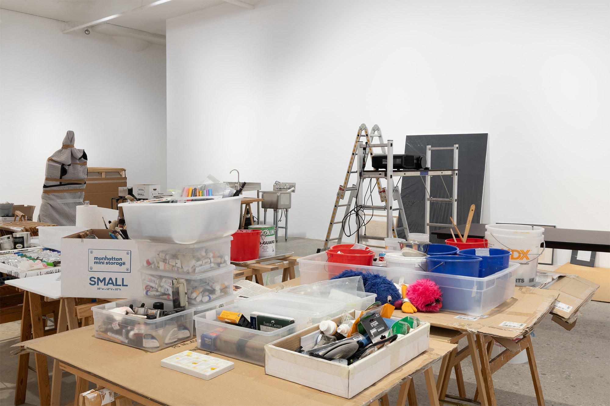 Michael Krebber, Clearance at Greene Naftali, photo 3