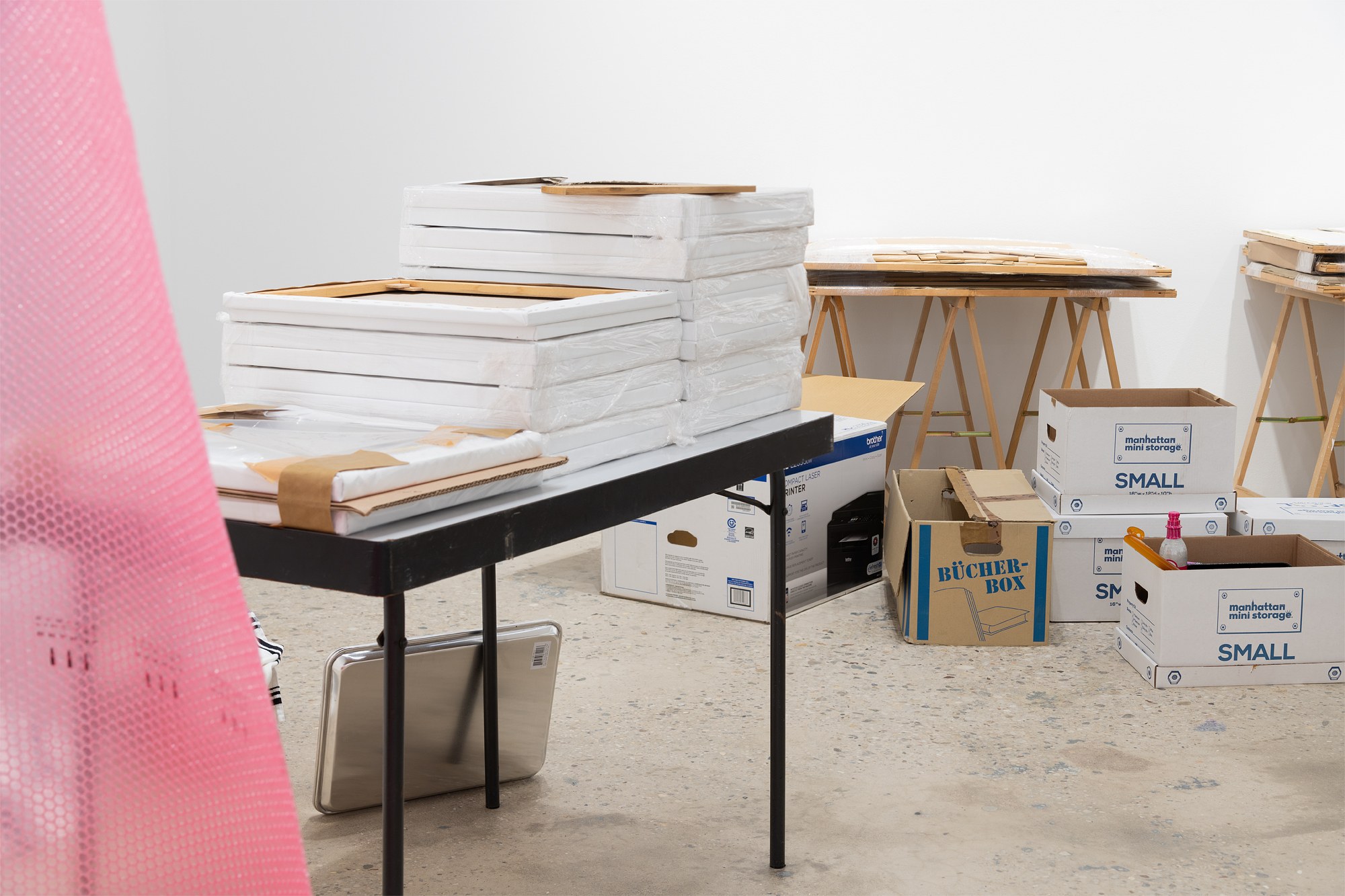 Michael Krebber, Clearance at Greene Naftali, photo 5