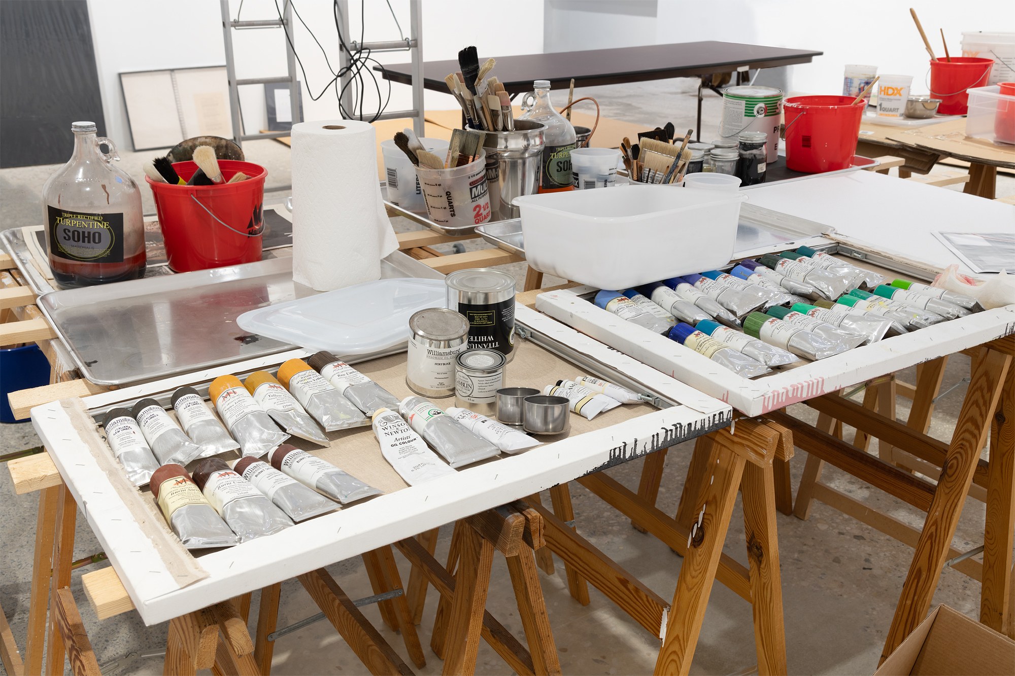 Michael Krebber, Clearance at Greene Naftali, photo 10