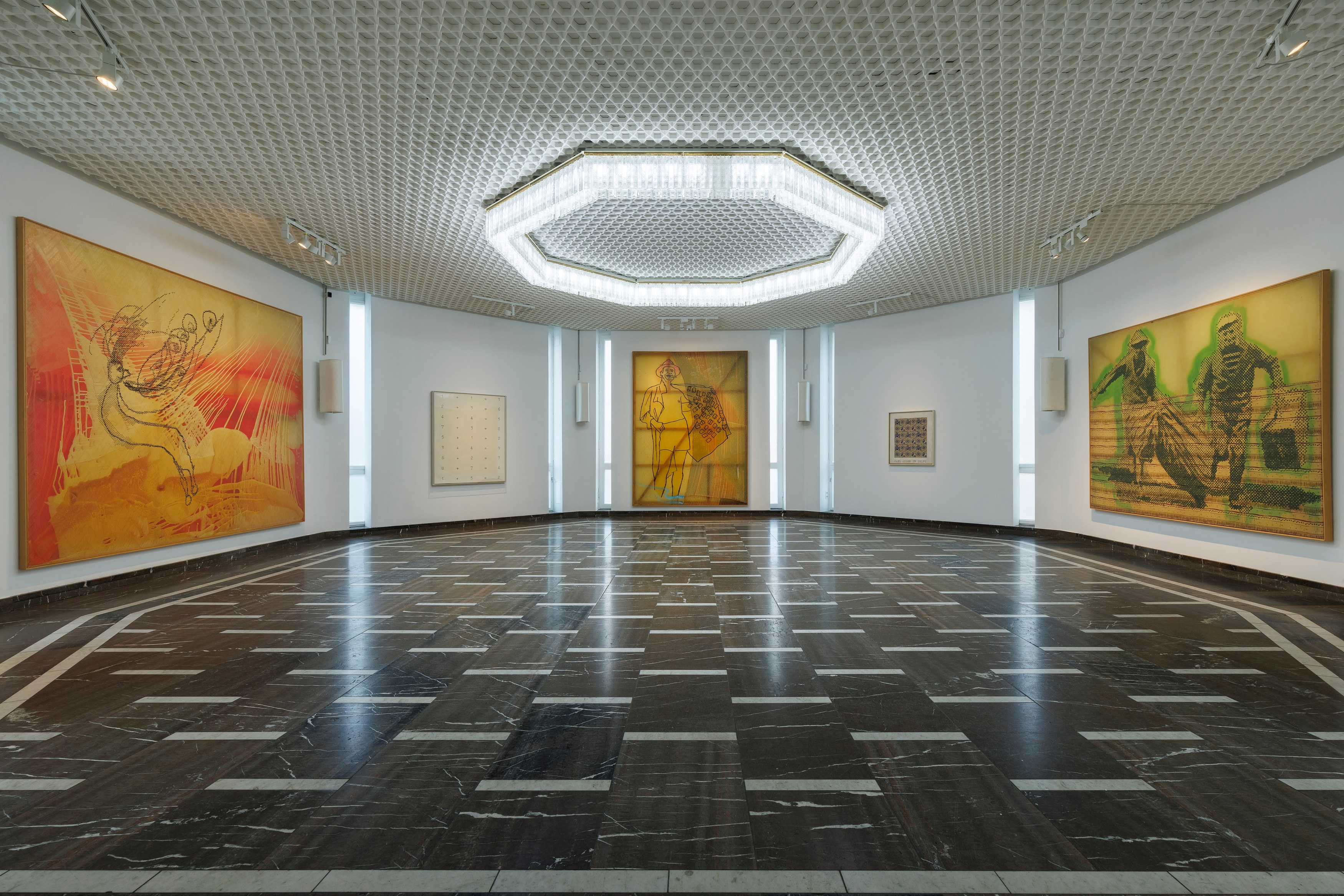 Sigmar Polke, The Native Forest Floor Higher Powers Command: Show Polke! at Schinkel Pavillon, photo 2