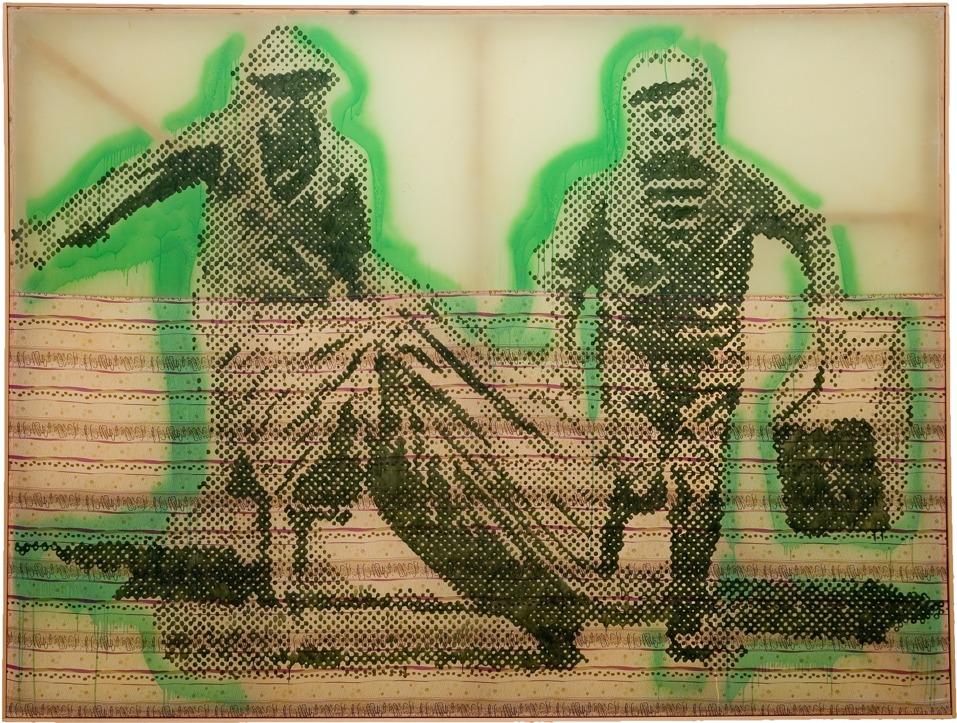 Sigmar Polke, The Native Forest Floor Higher Powers Command: Show Polke! at Schinkel Pavillon, photo 8