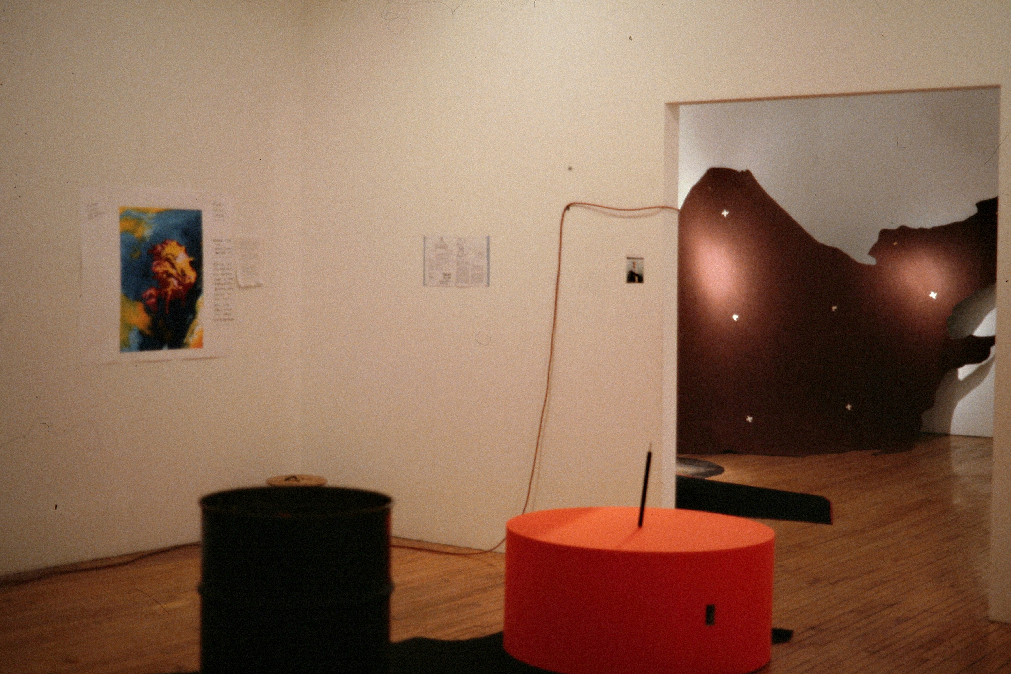 Peter Fend, <span style="font-family: courier, monospace; font-style: normal;">CHASE<br>SCENE</span> at American Fine Arts, photo 2