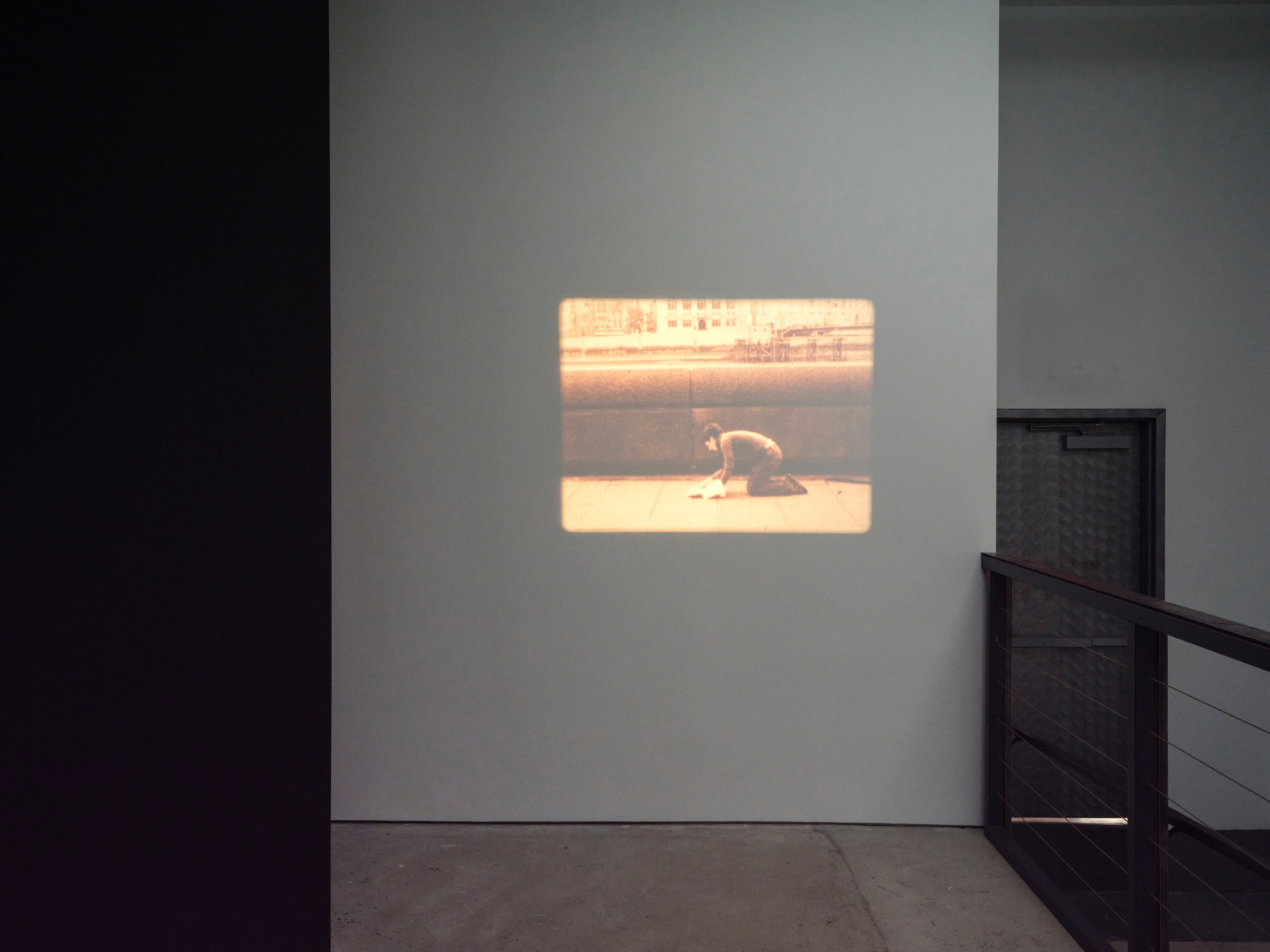 Theresa Hak Kyung Cha, Jimmy Robert, flipping through pages keeping a record of time at Participant Inc, photo 7