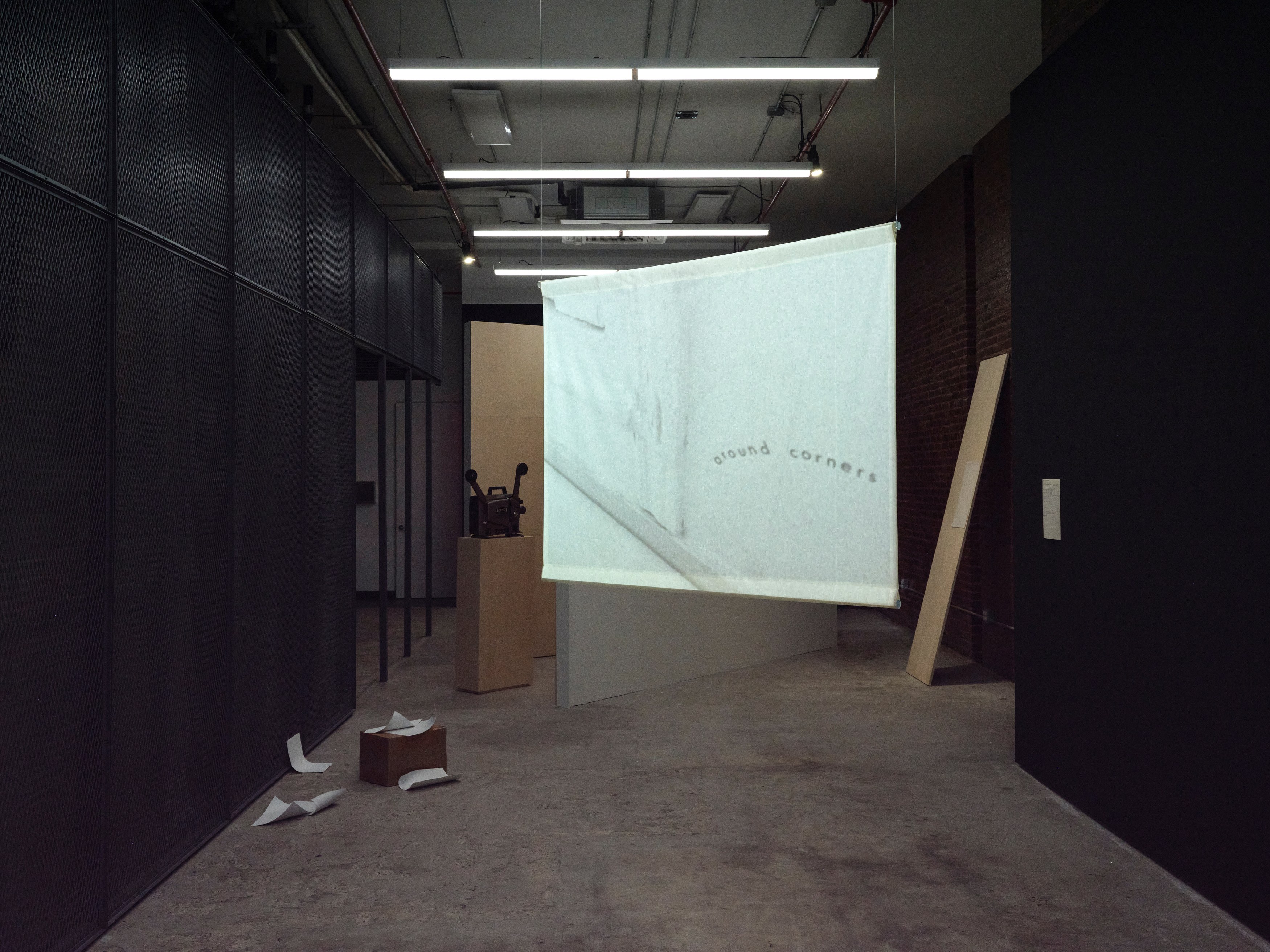 Theresa Hak Kyung Cha, Jimmy Robert, flipping through pages keeping a record of time at Participant Inc, photo 28