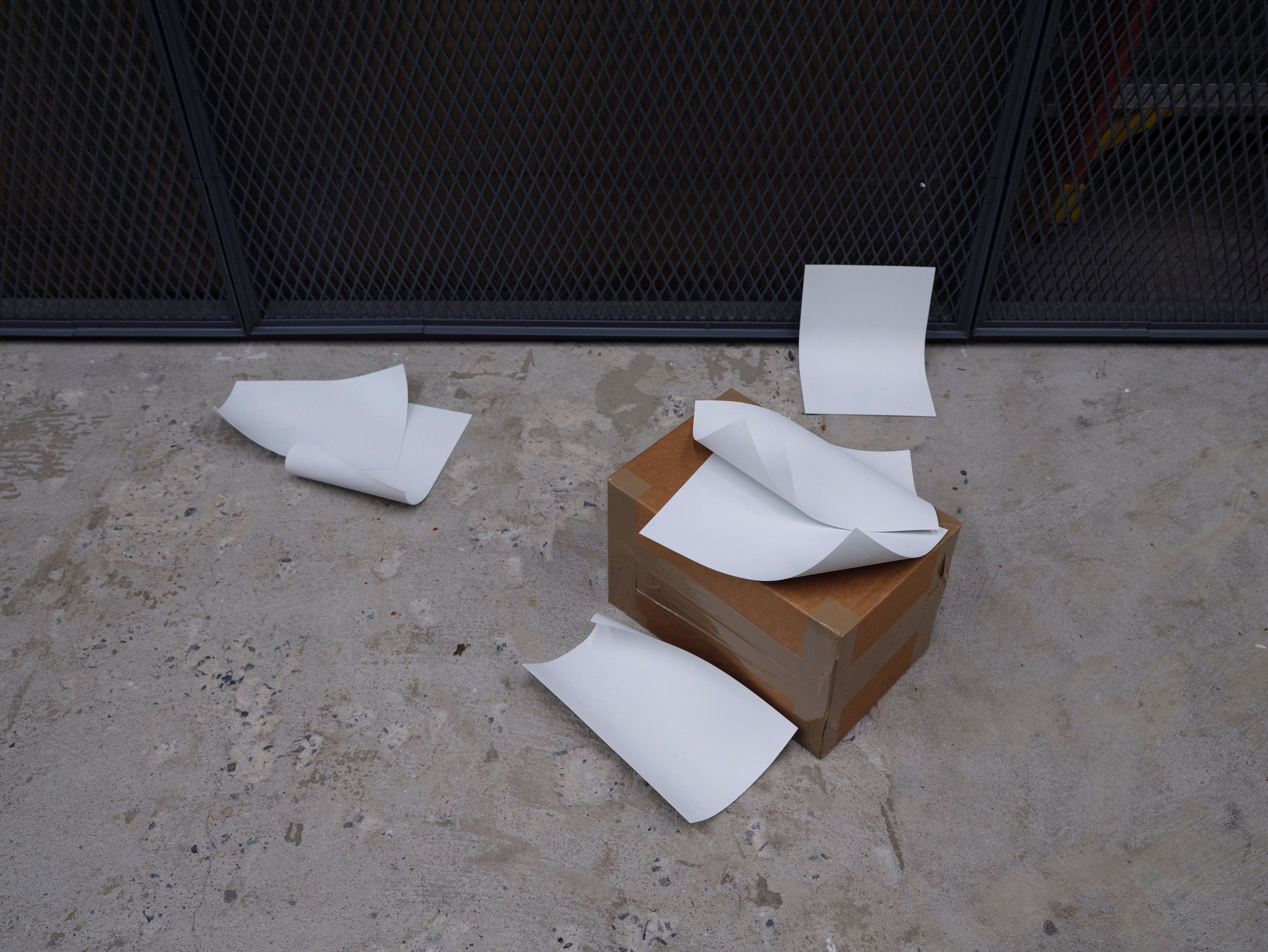 Theresa Hak Kyung Cha, Jimmy Robert, flipping through pages keeping a record of time at Participant Inc, photo 38