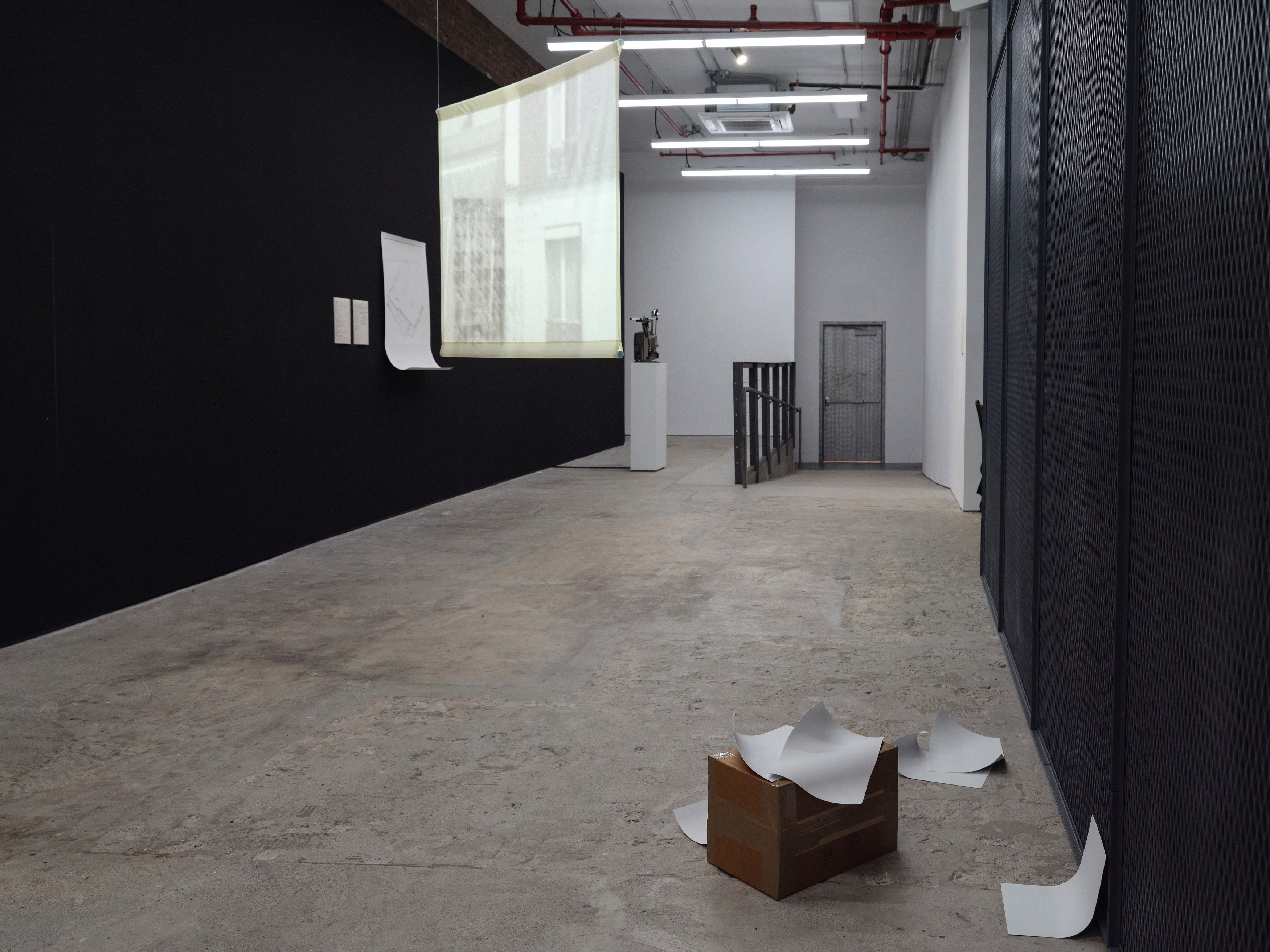 Theresa Hak Kyung Cha, Jimmy Robert, flipping through pages keeping a record of time at Participant Inc, photo 37