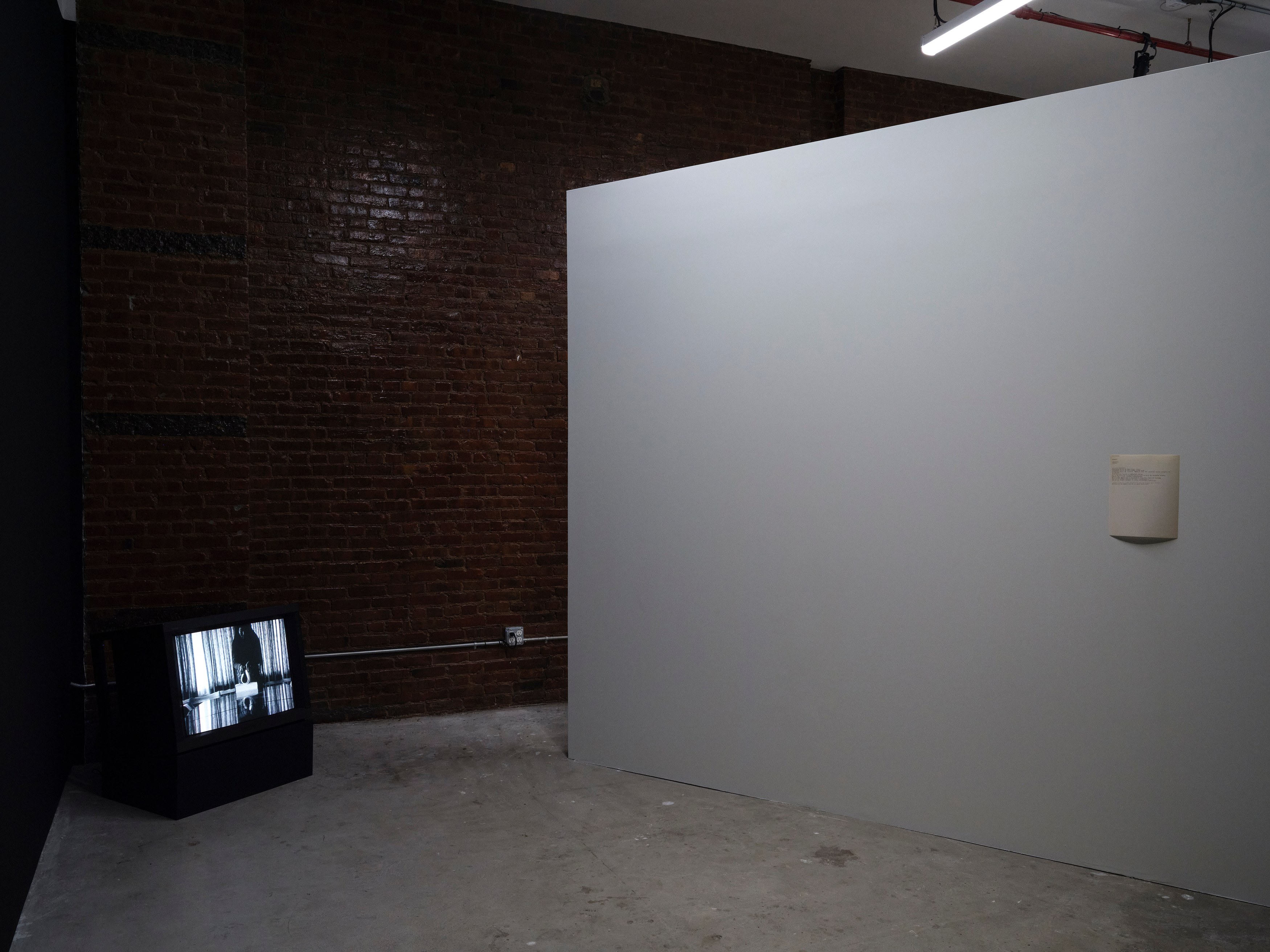 Theresa Hak Kyung Cha, Jimmy Robert, flipping through pages keeping a record of time at Participant Inc, photo 47
