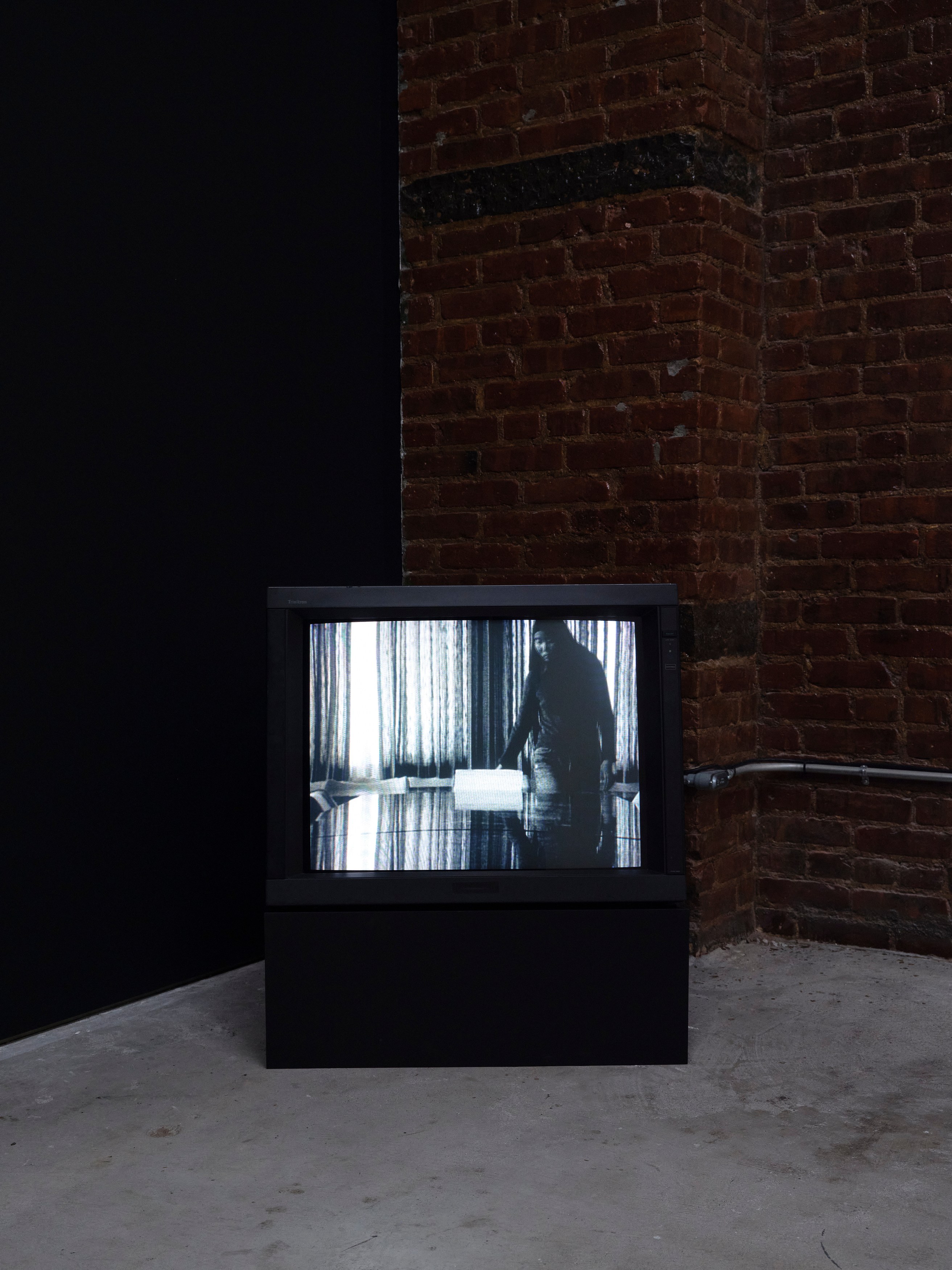 Theresa Hak Kyung Cha, Jimmy Robert, flipping through pages keeping a record of time at Participant Inc, photo 51