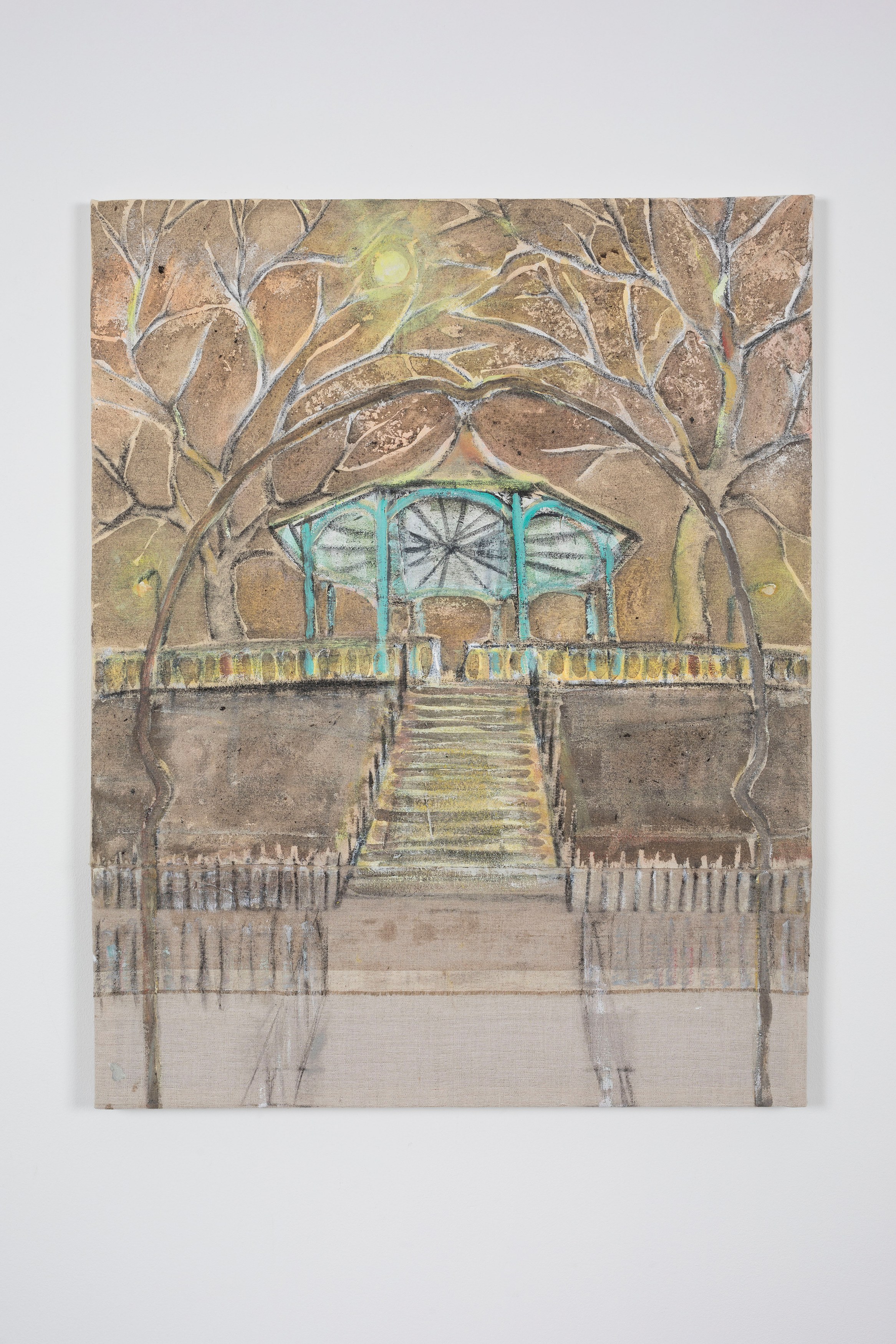 Merlin James, Untitled at Studio M, photo 6