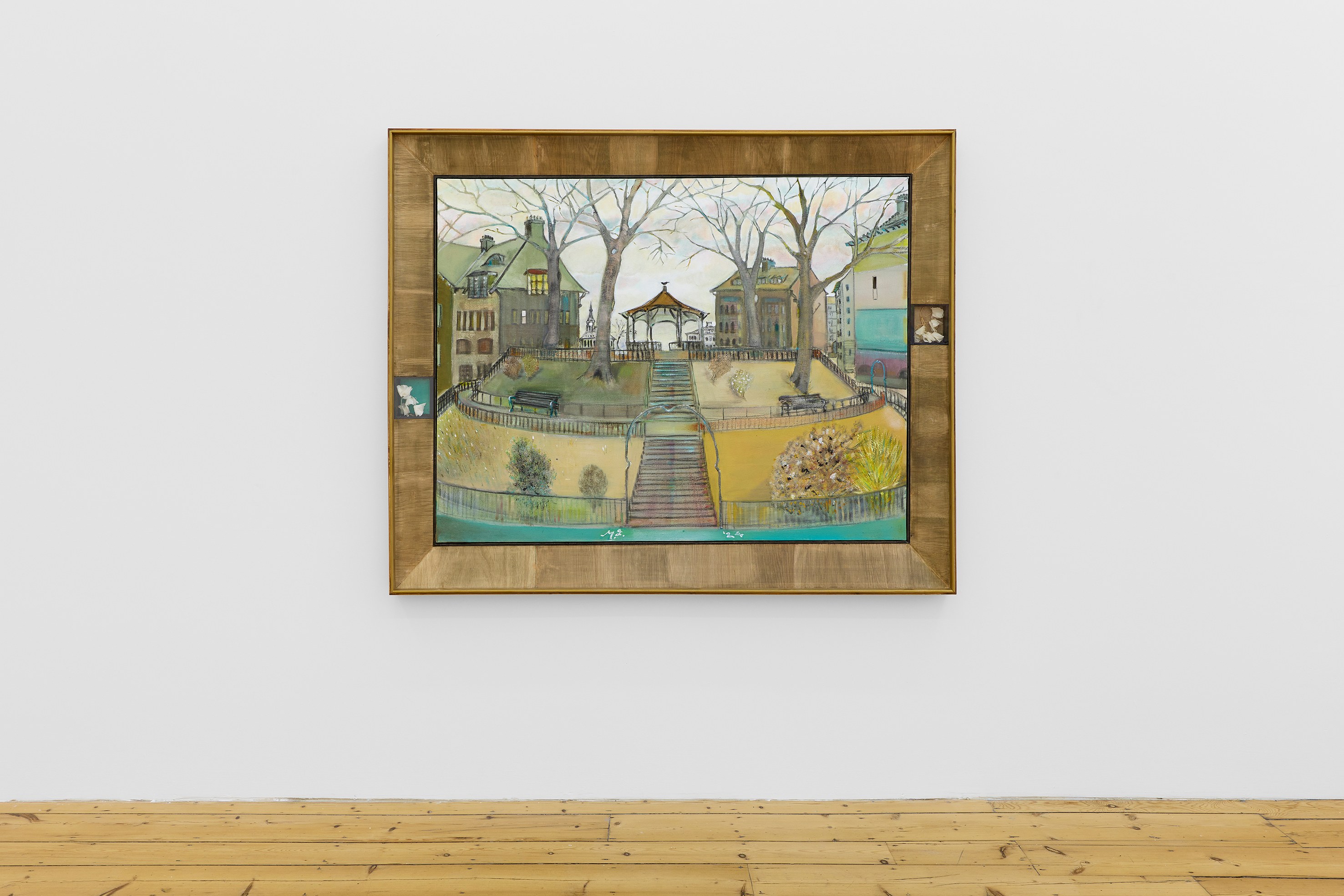 Merlin James, Untitled at Studio M, photo 4