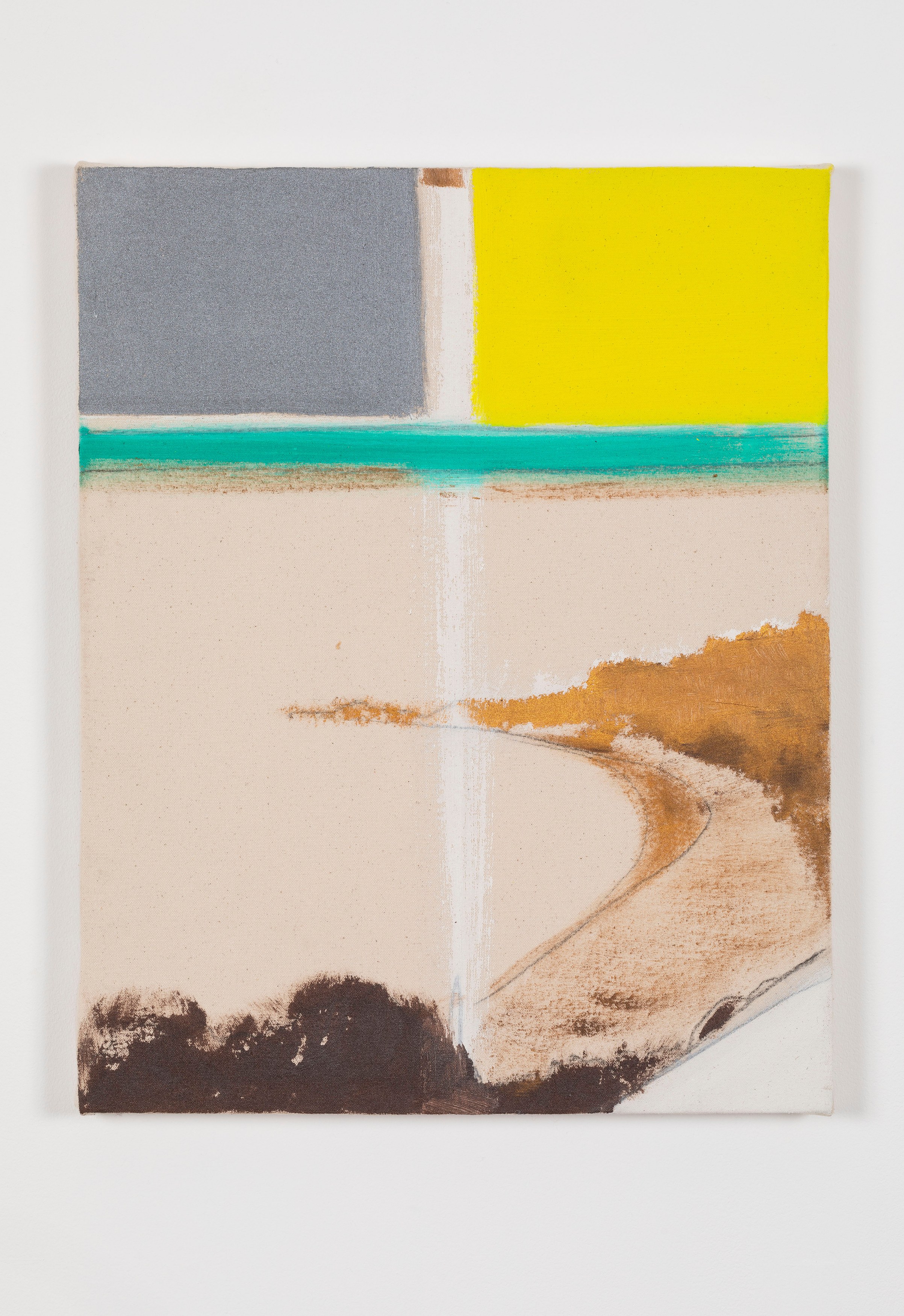 Merlin James, Untitled at Studio M, photo 12