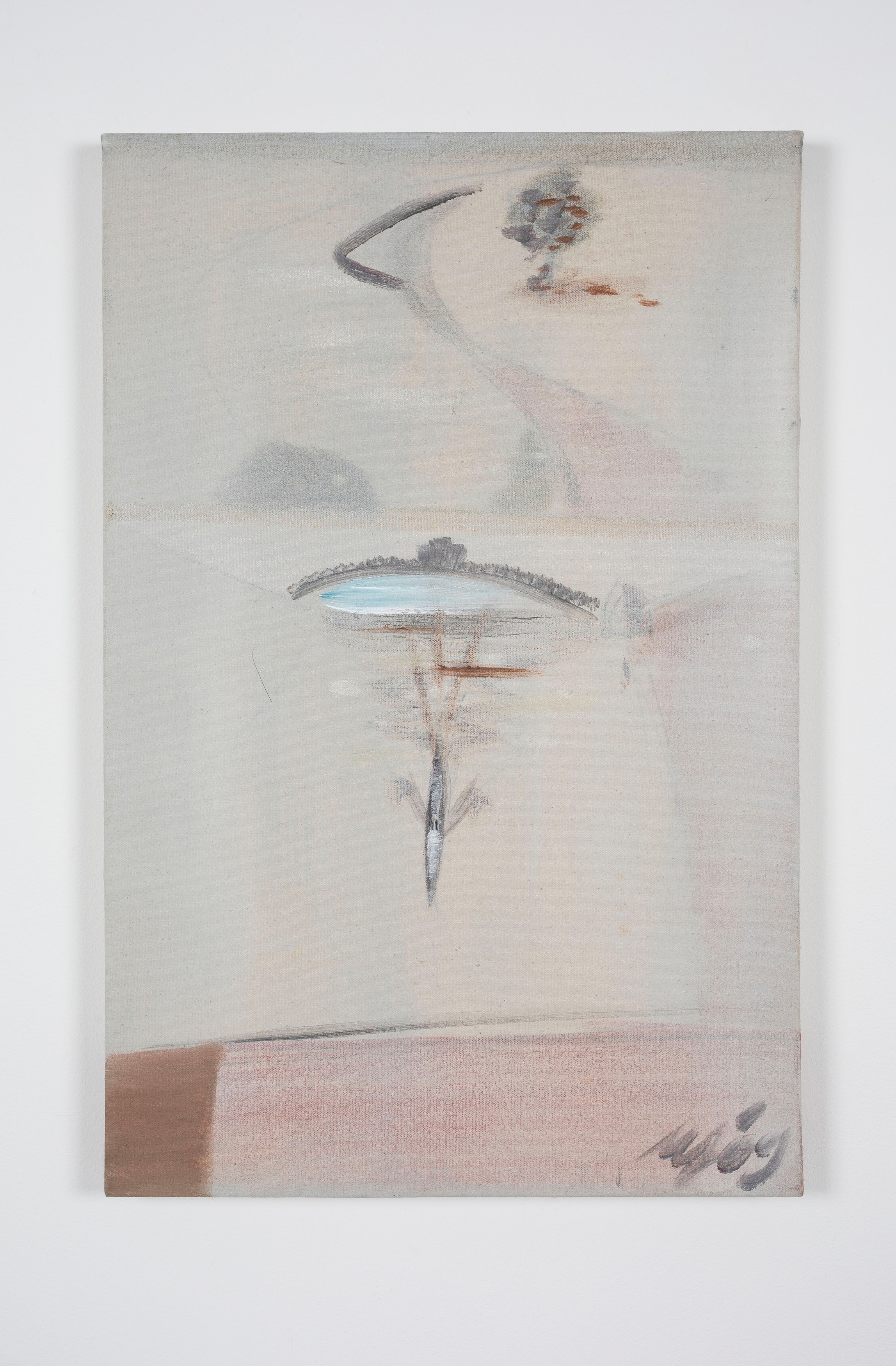 Merlin James, Untitled at Studio M, photo 14