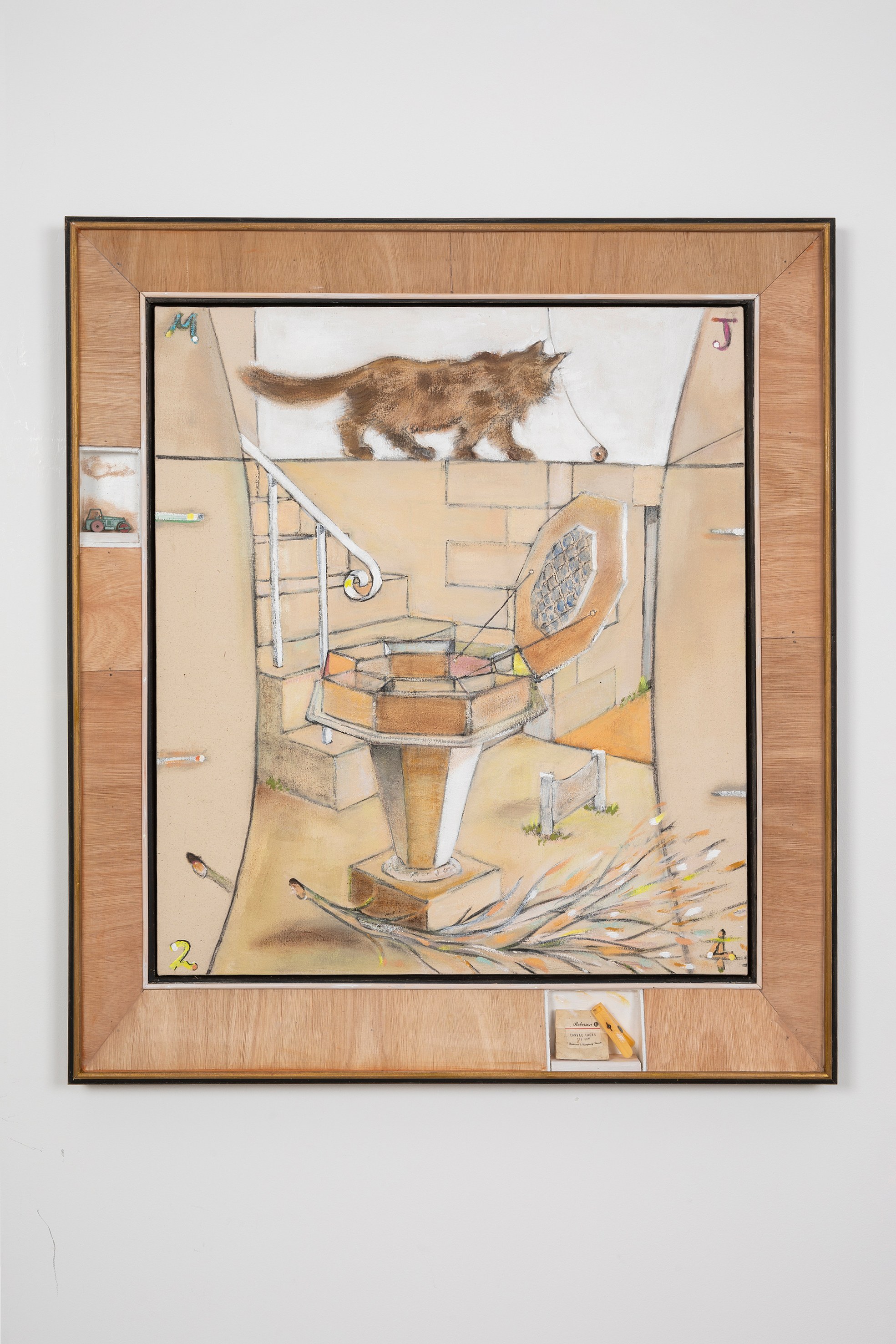 Merlin James, Untitled at Studio M, photo 15