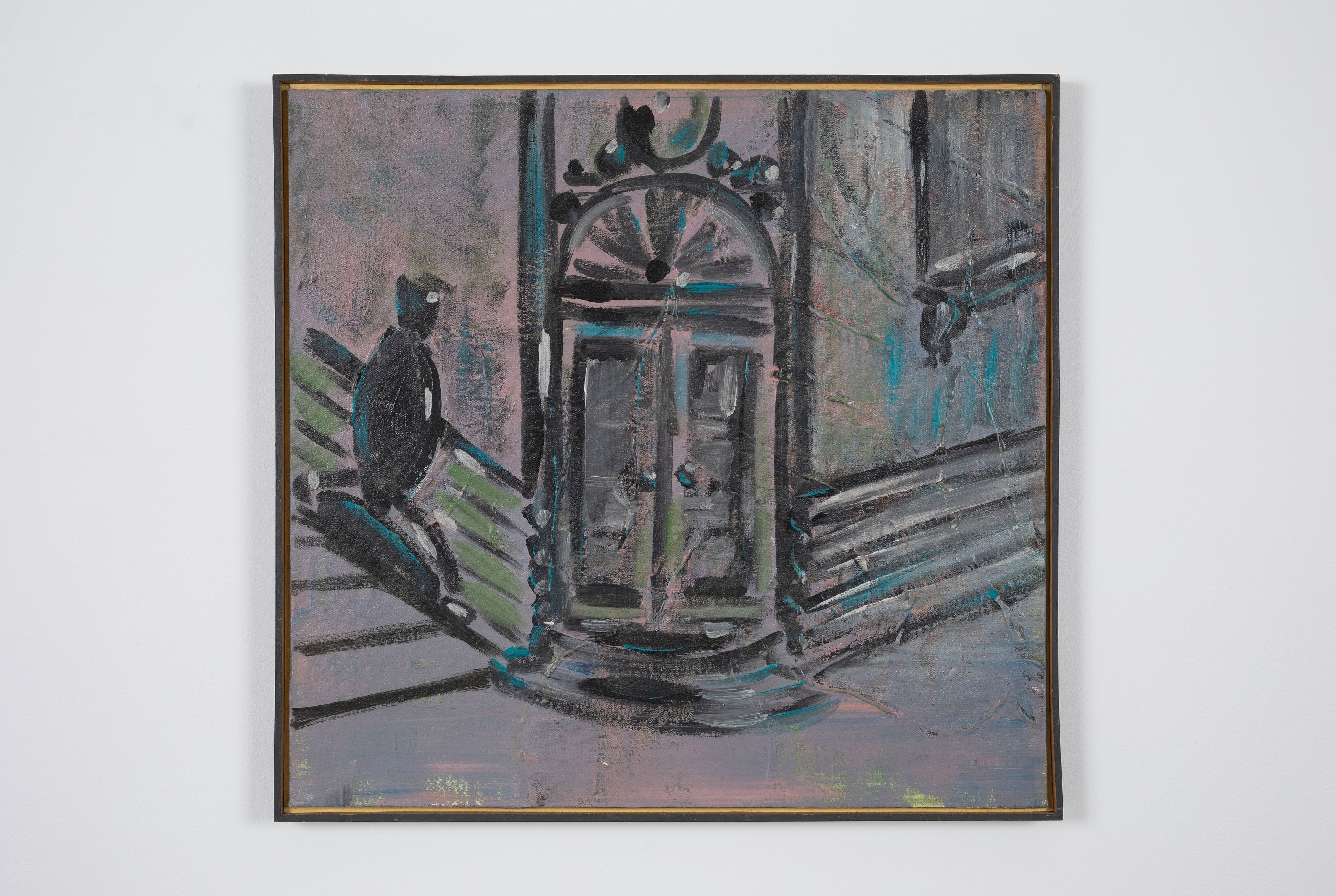 Merlin James, Untitled at Studio M, photo 16