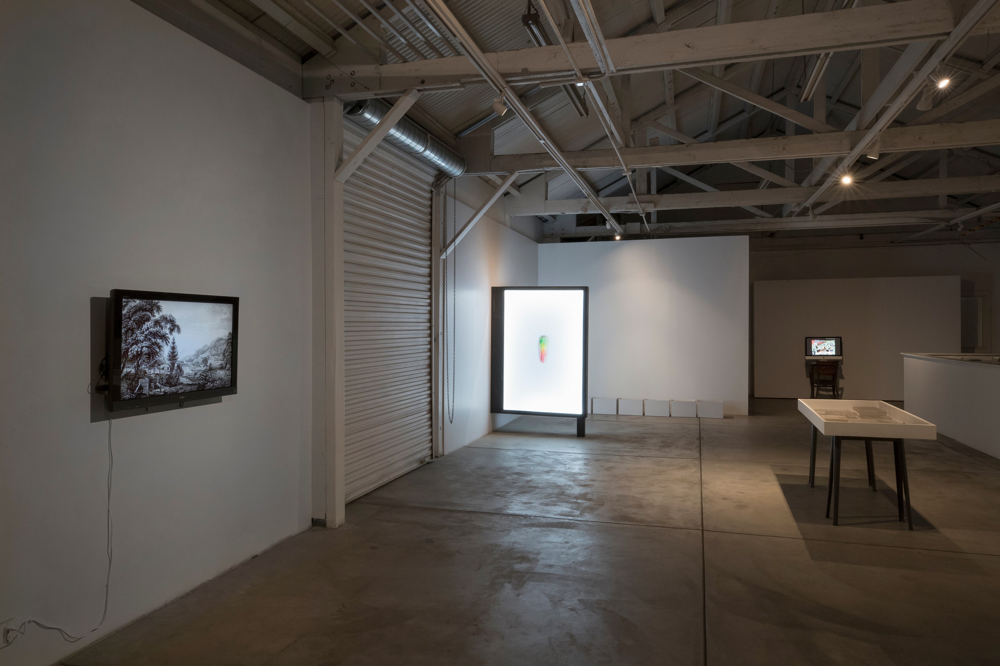 Scott Benzel, Norman Klein, Parallel Worlds at Phase Gallery, photo 2