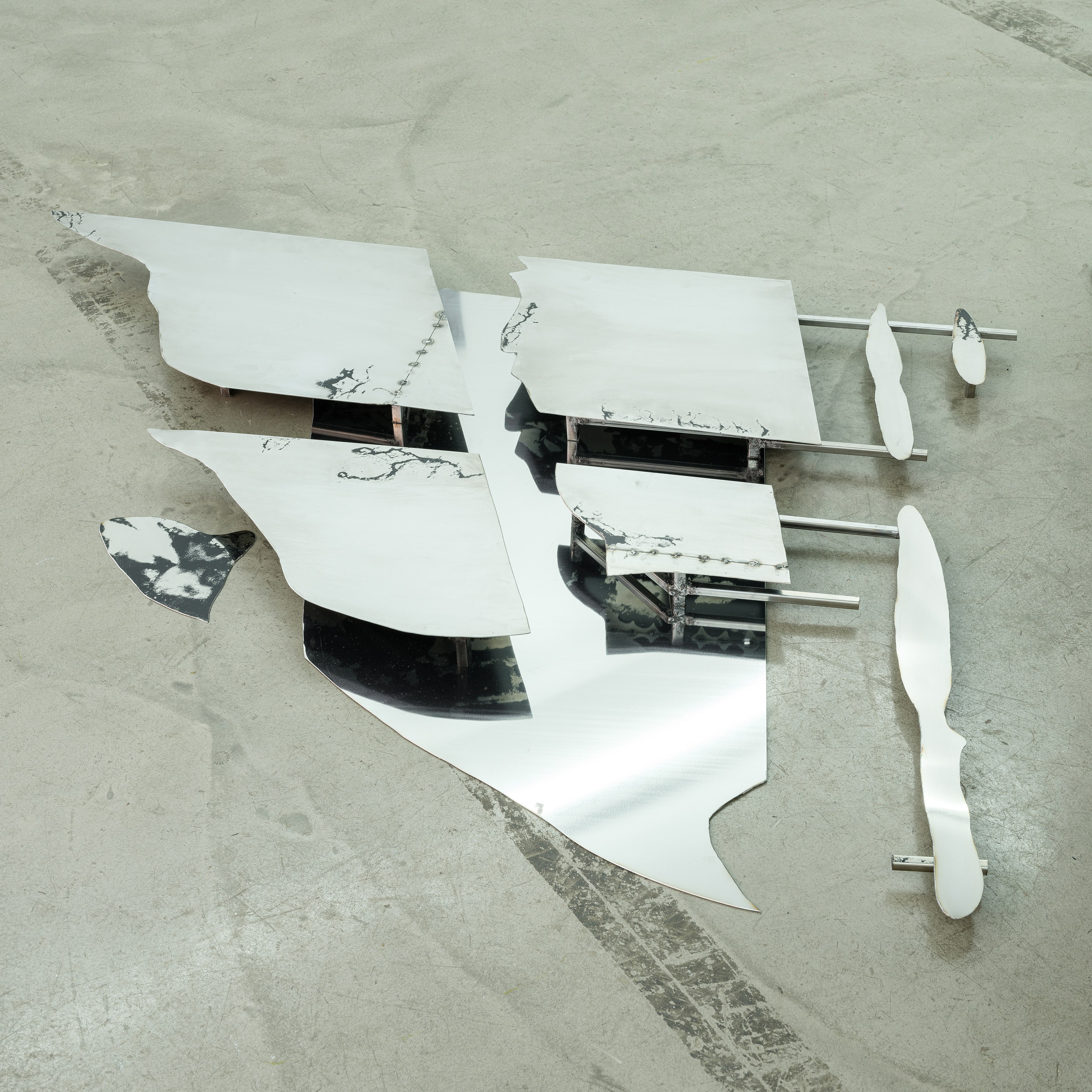 Célia Boulesteix, Victor Unwin, Pig Sole at Galerie Derouillon, photo 3