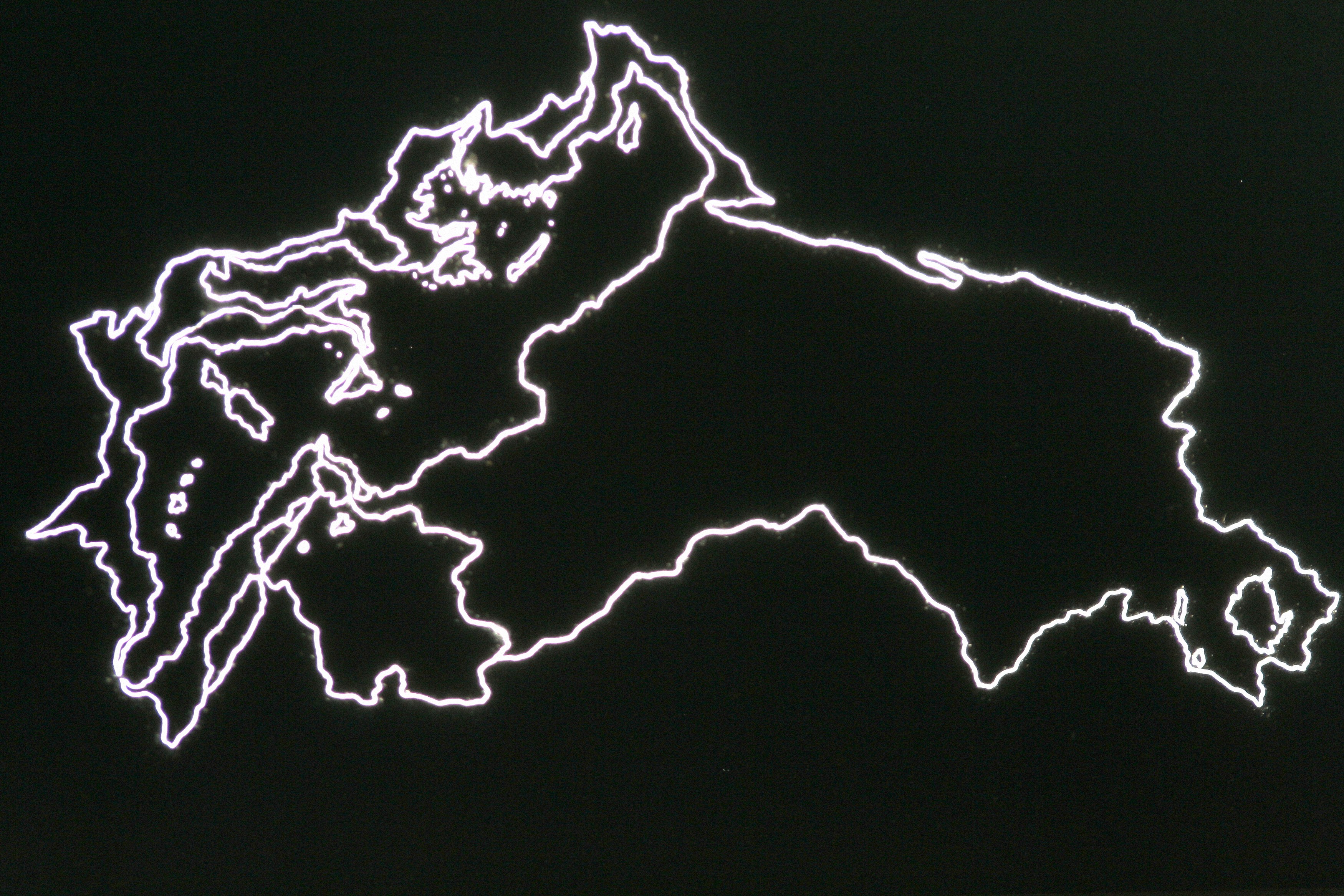 Peter Fend, <span style="font-family: courier, monospace; font-style: normal;">SITE SIMULATOR, TIVAT BAY</span> at American Fine Arts, photo 68