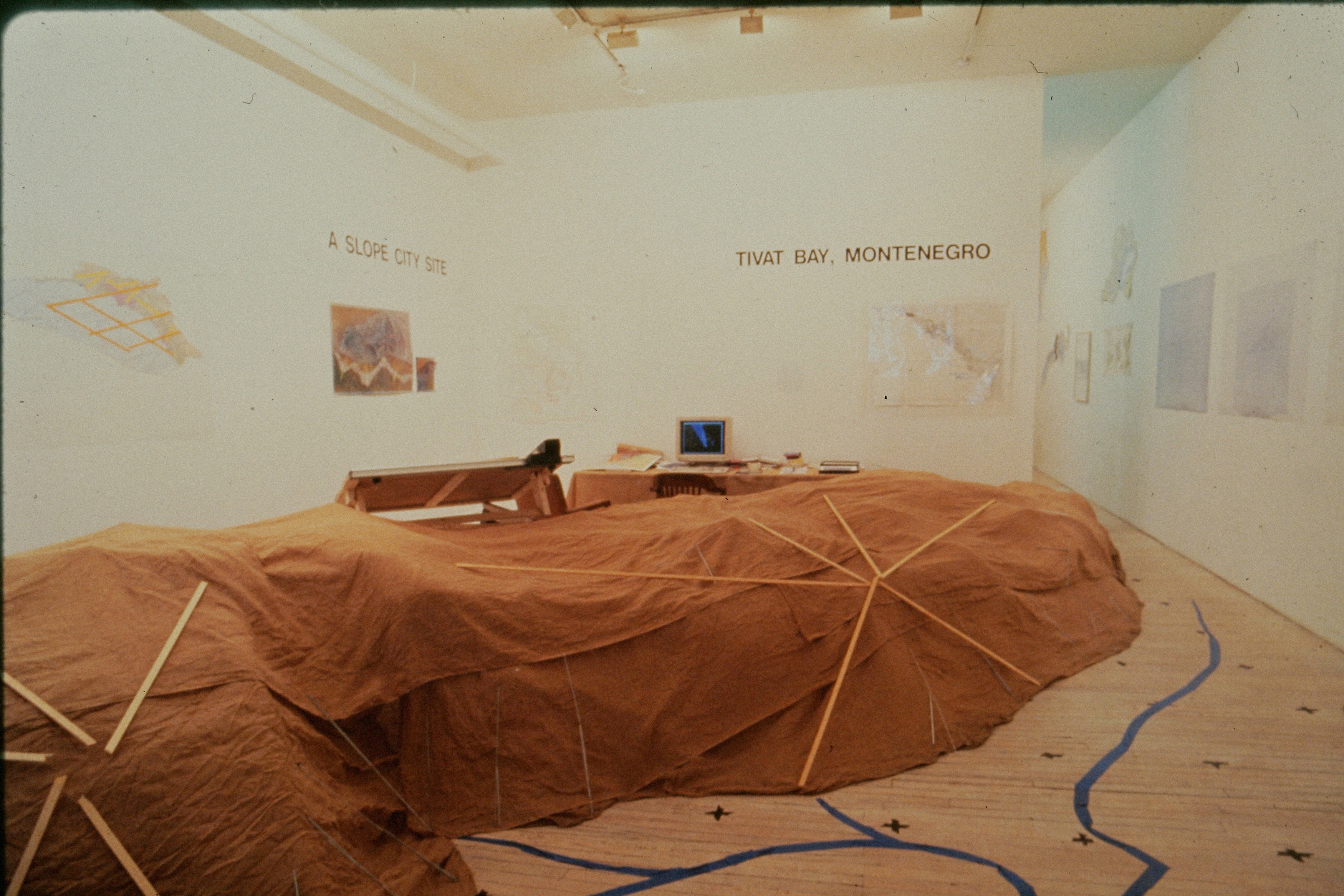 Peter Fend, <span style="font-family: courier, monospace; font-style: normal;">SITE SIMULATOR, TIVAT BAY</span> at American Fine Arts, photo 6
