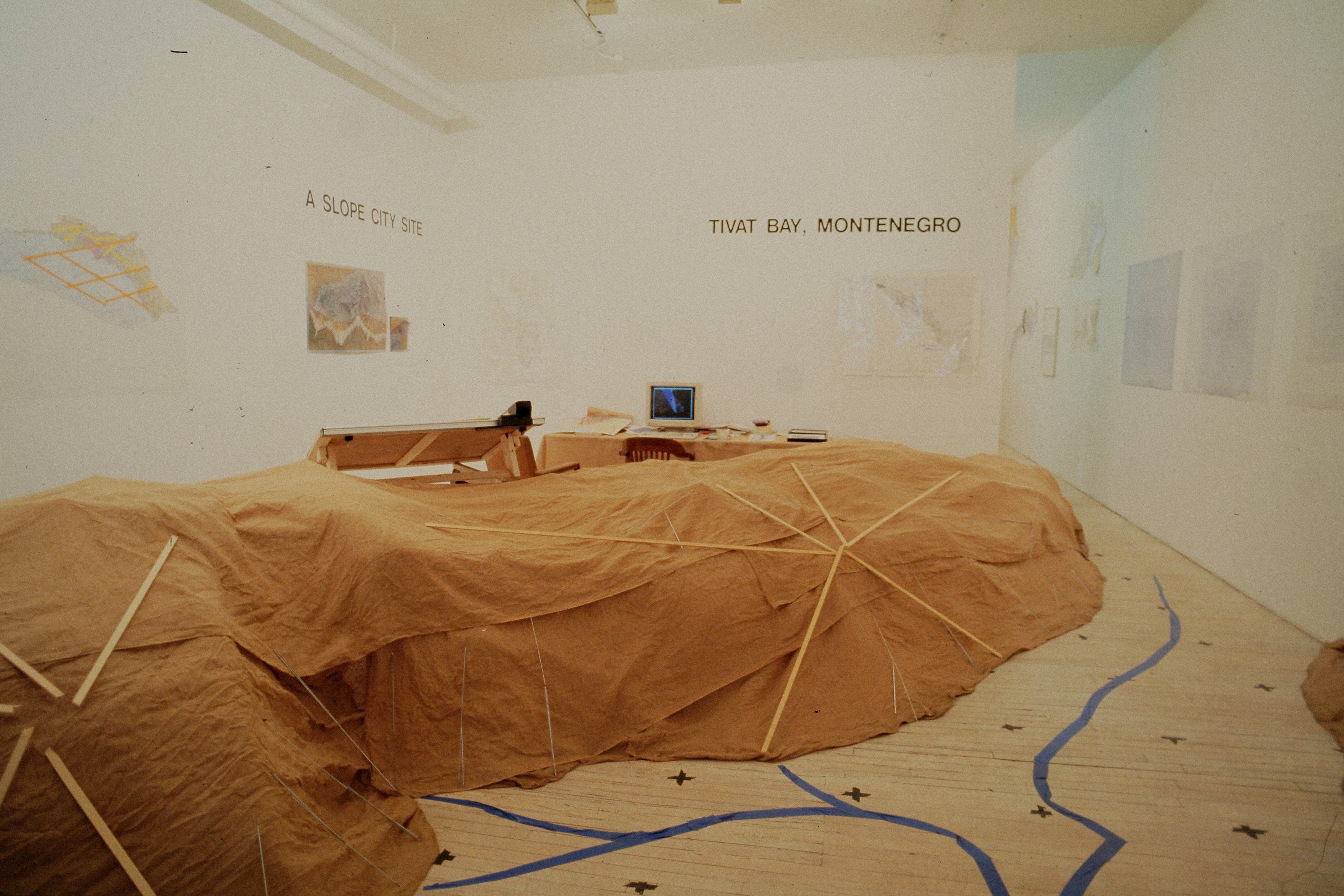 Peter Fend, <span style="font-family: courier, monospace; font-style: normal;">SITE SIMULATOR, TIVAT BAY</span> at American Fine Arts, photo 16