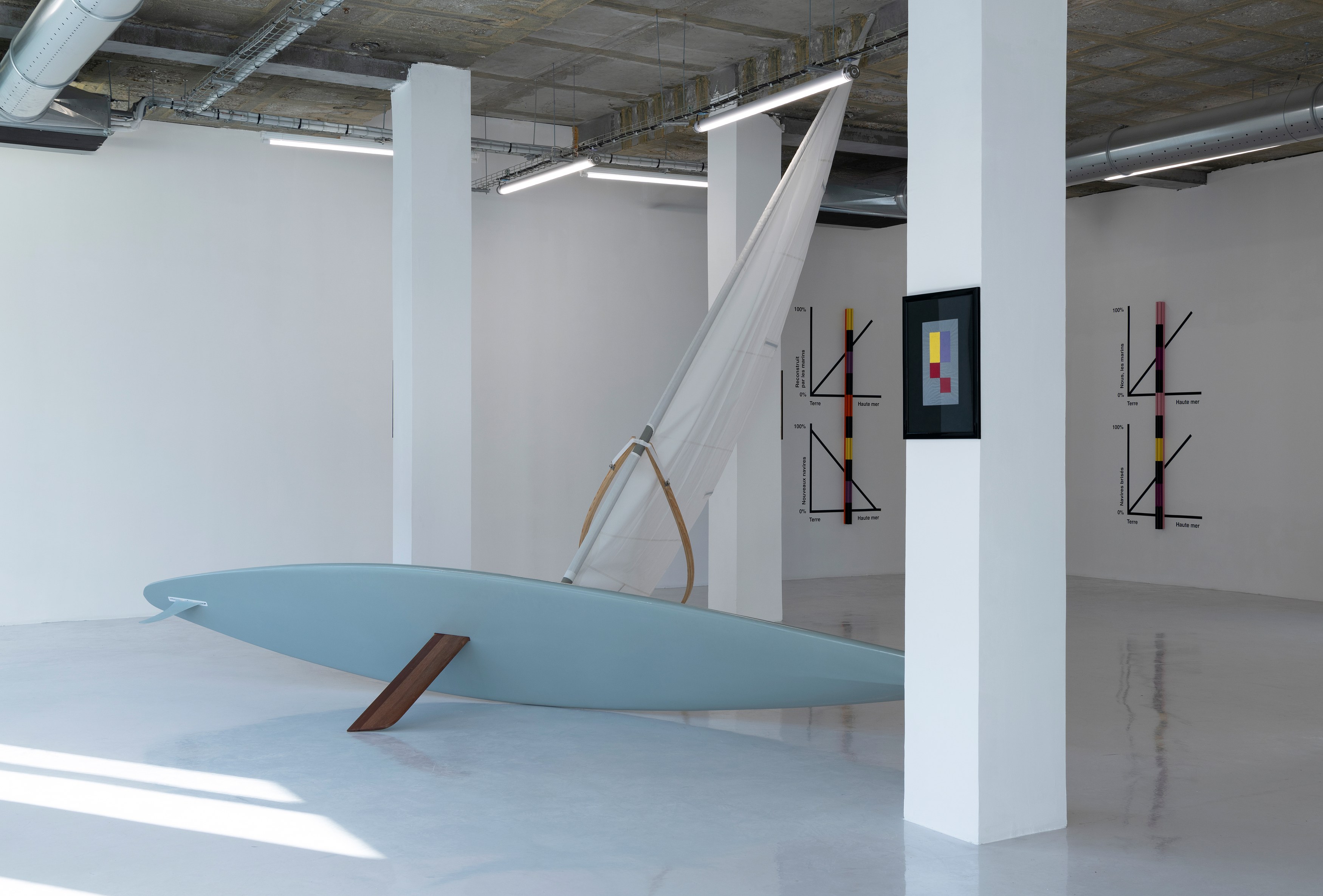 Noah Barker, Liam Gillick, Ronald Jones, Barker Gillick & Jones at Air de Paris, photo 4