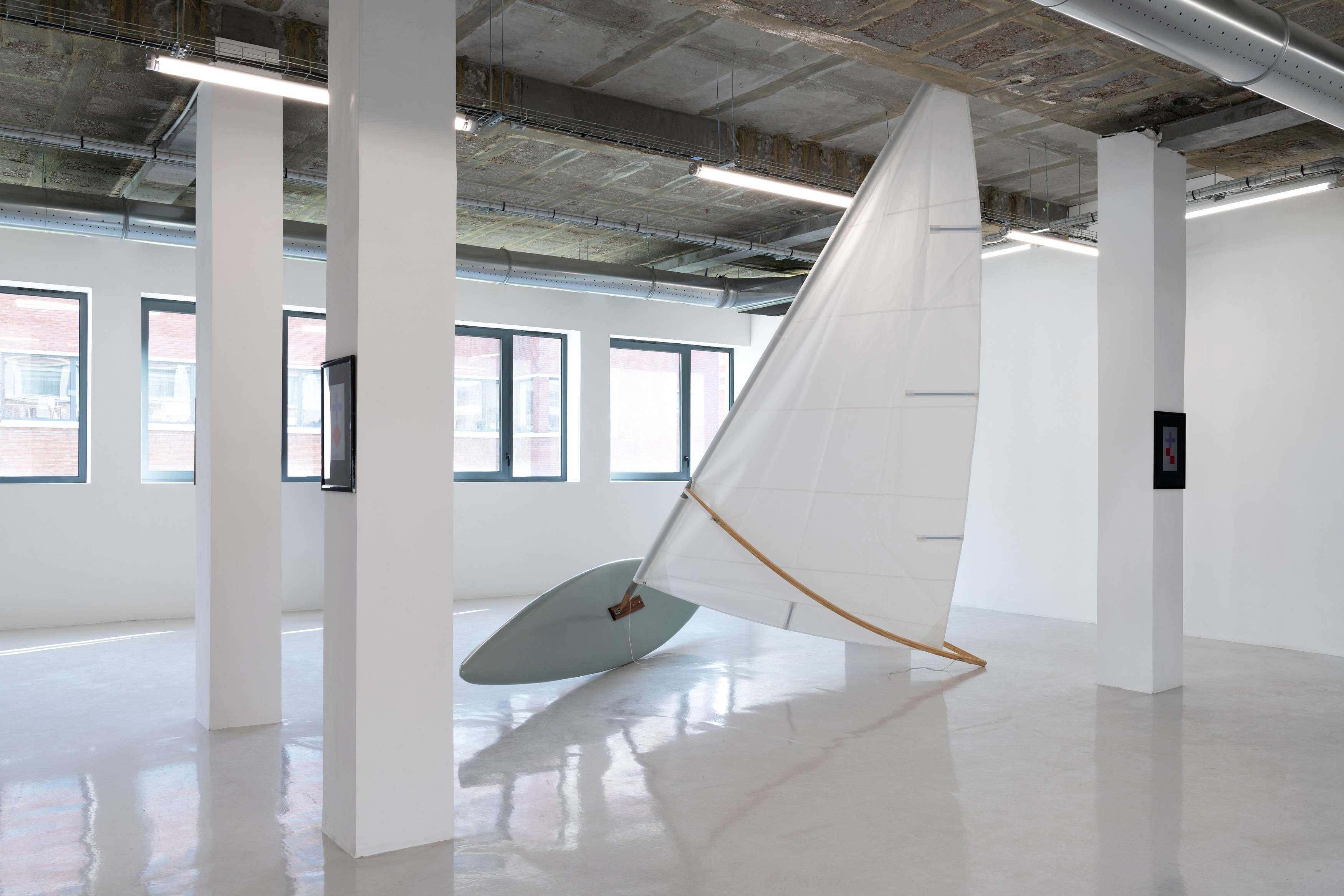 Noah Barker, Liam Gillick, Ronald Jones, Barker Gillick & Jones at Air de Paris, photo 21