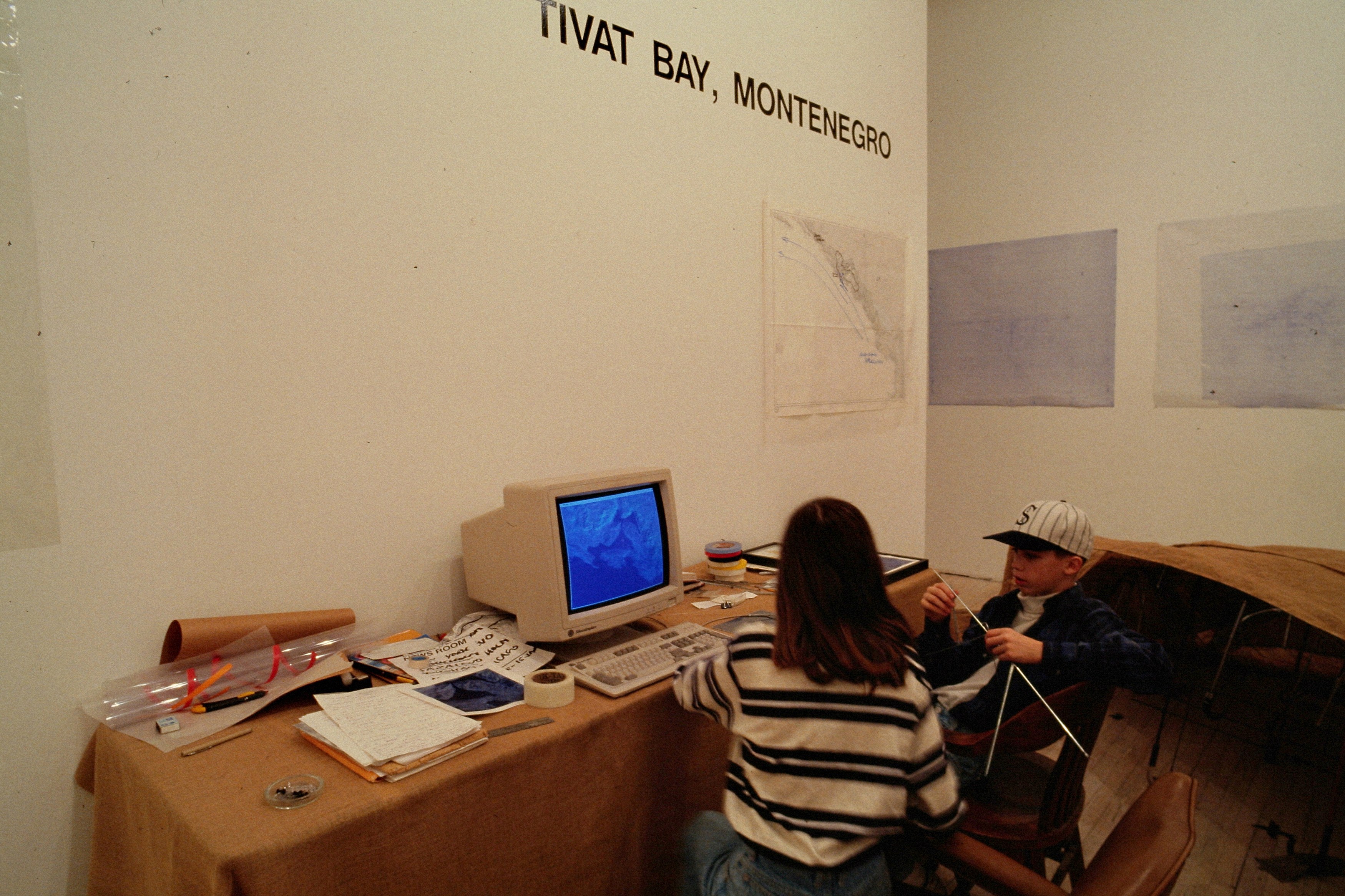 Peter Fend, <span style="font-family: courier, monospace; font-style: normal;">SITE SIMULATOR, TIVAT BAY</span> at American Fine Arts, photo 21