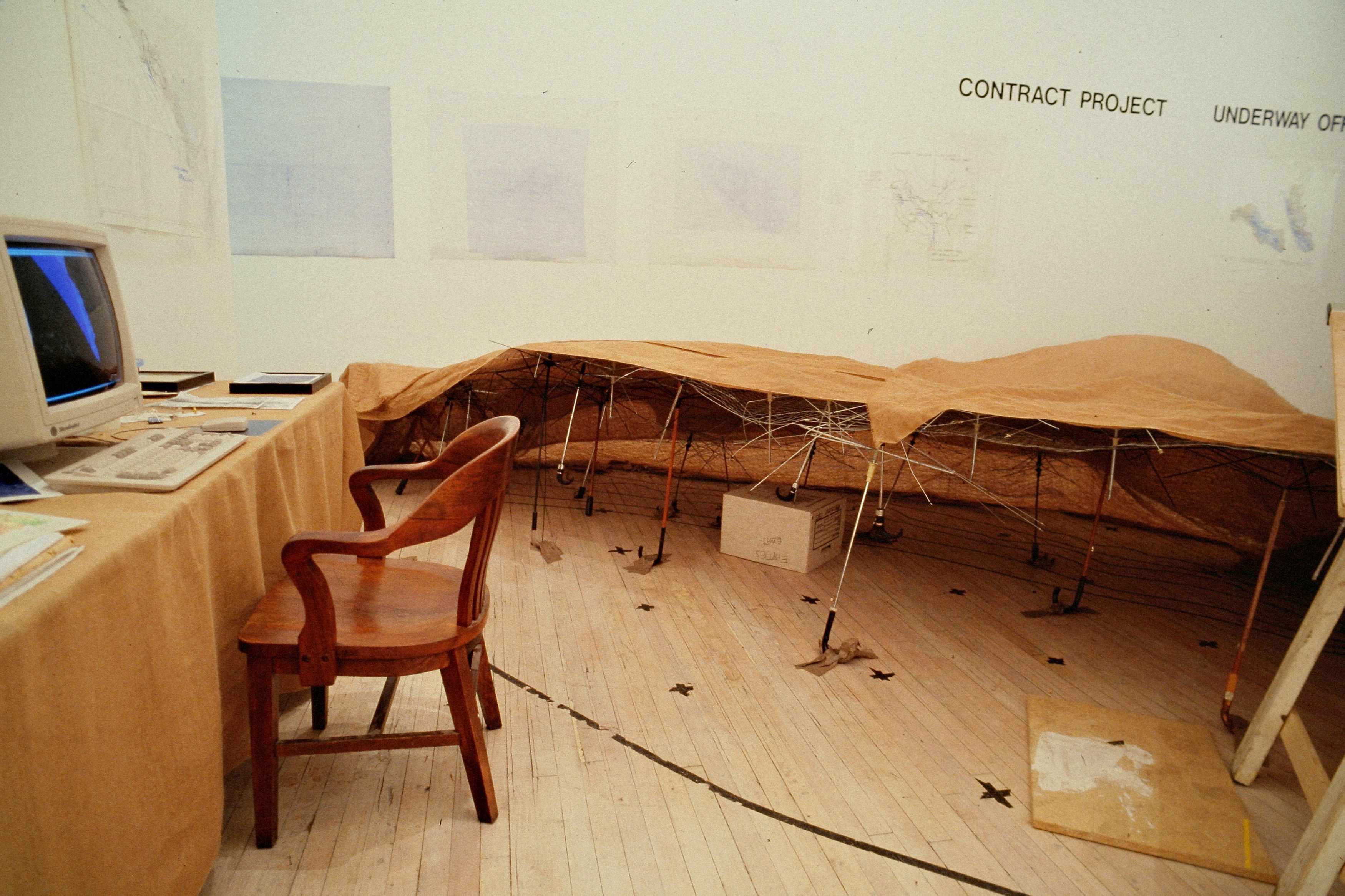 Peter Fend, <span style="font-family: courier, monospace; font-style: normal;">SITE SIMULATOR, TIVAT BAY</span> at American Fine Arts, photo 20