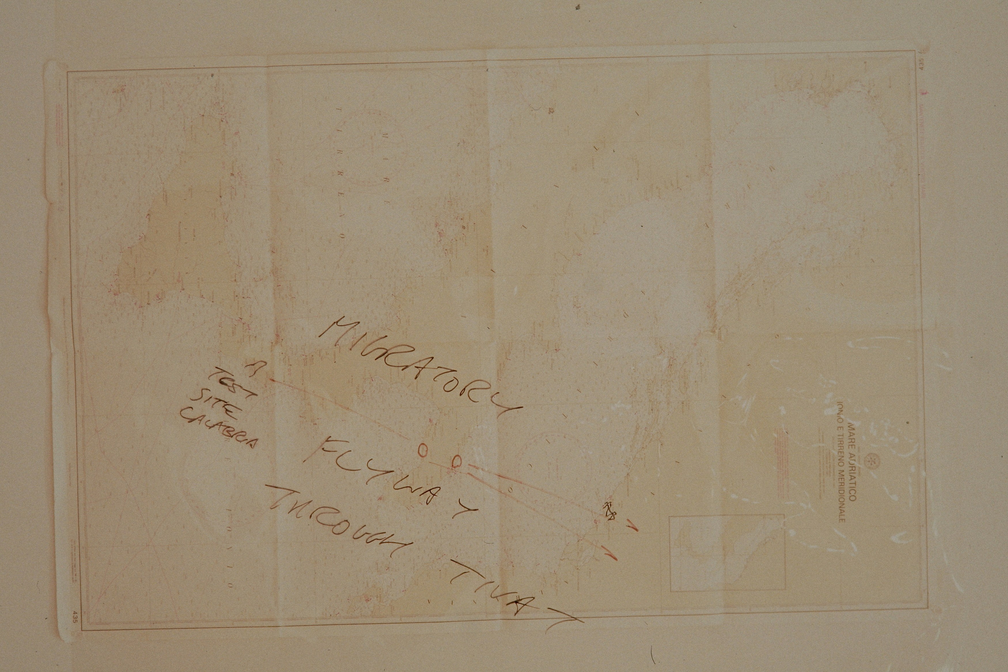 Peter Fend, <span style="font-family: courier, monospace; font-style: normal;">SITE SIMULATOR, TIVAT BAY</span> at American Fine Arts, photo 62