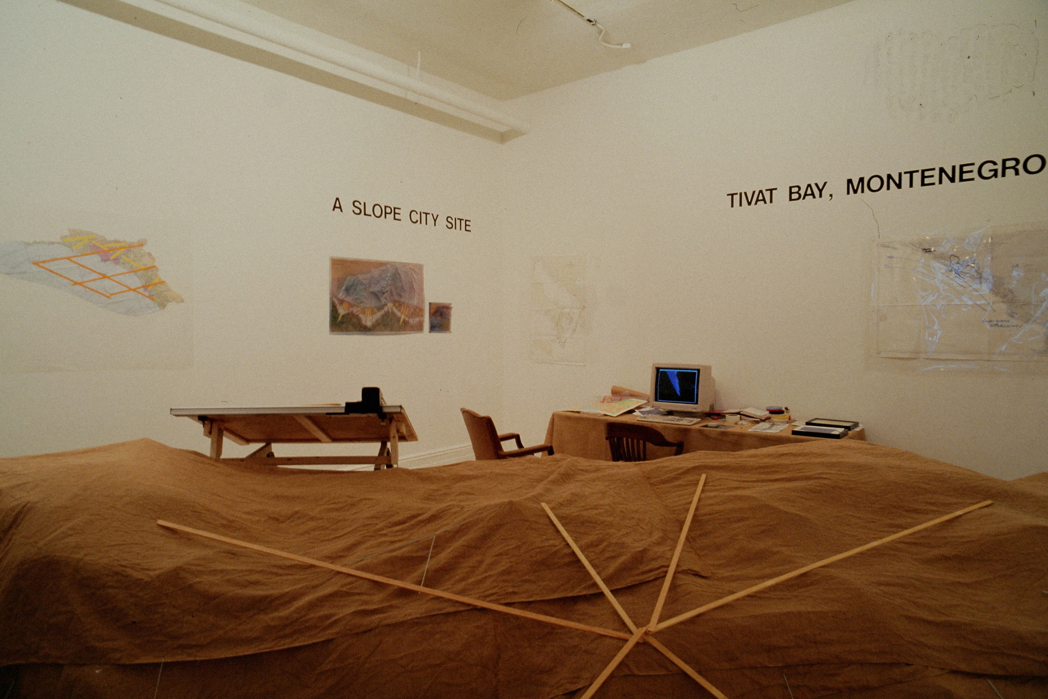 Peter Fend, <span style="font-family: courier, monospace; font-style: normal;">SITE SIMULATOR, TIVAT BAY</span> at American Fine Arts, photo 17