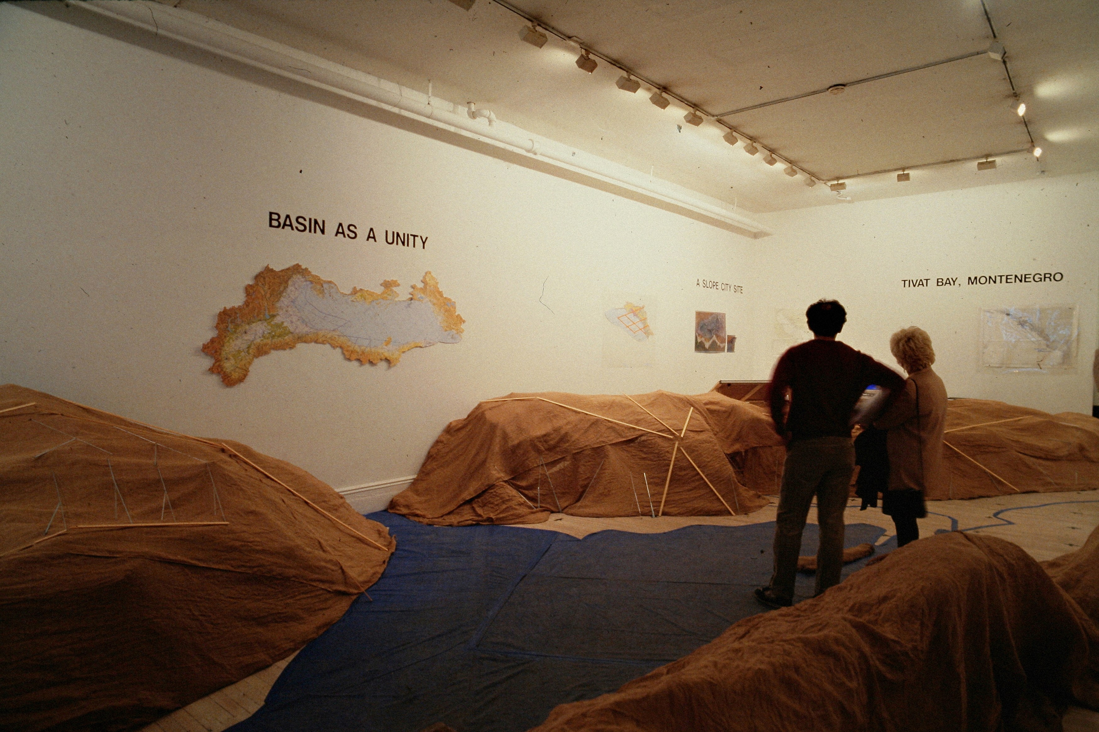 Peter Fend, <span style="font-family: courier, monospace; font-style: normal;">SITE SIMULATOR, TIVAT BAY</span> at American Fine Arts, photo 2